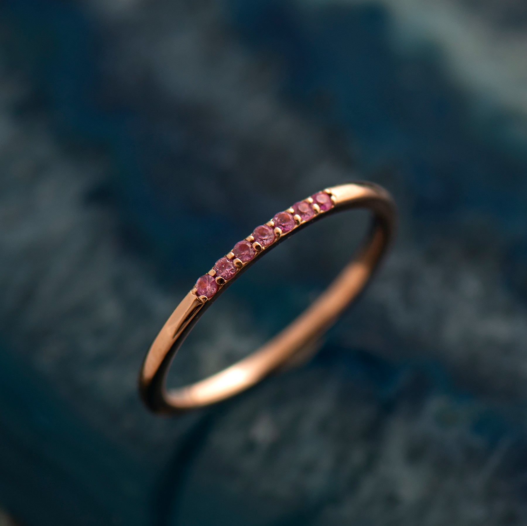 Pink Sapphires Ring