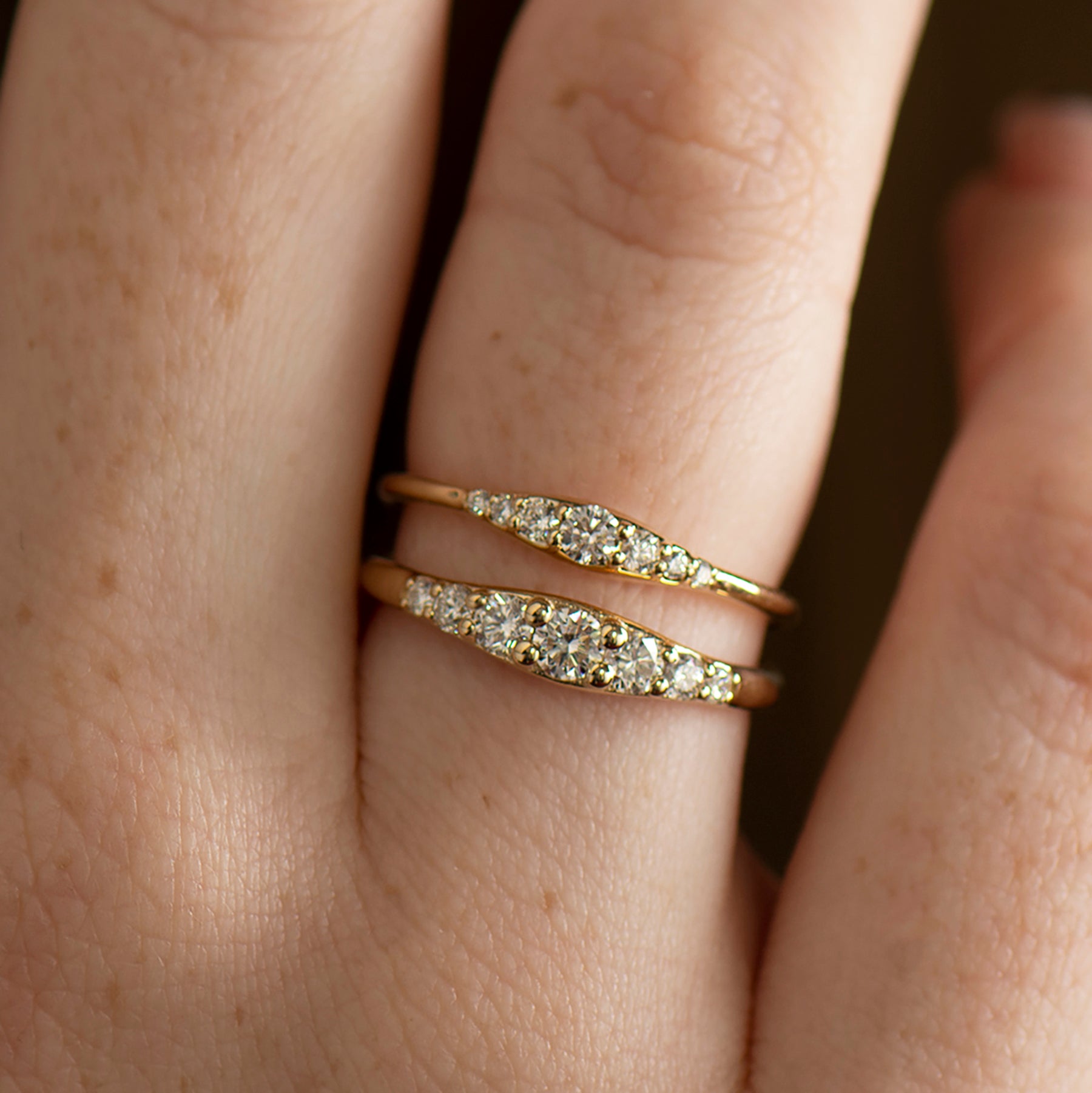 Dainty Engagement Ring