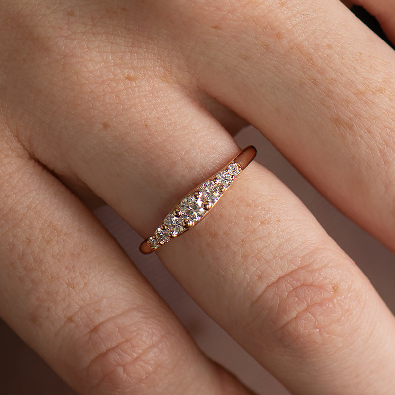 Dainty Engagement Ring