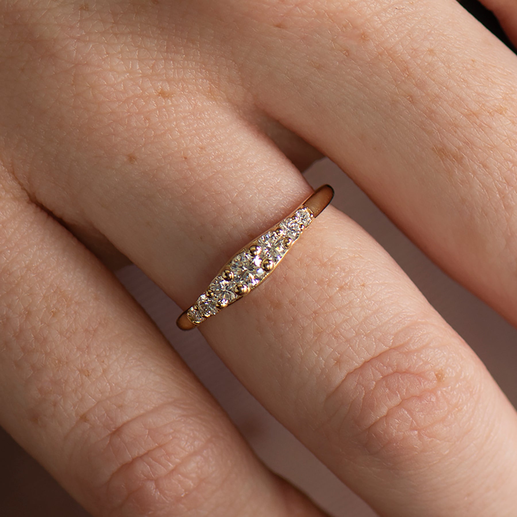 Dainty Engagement Ring