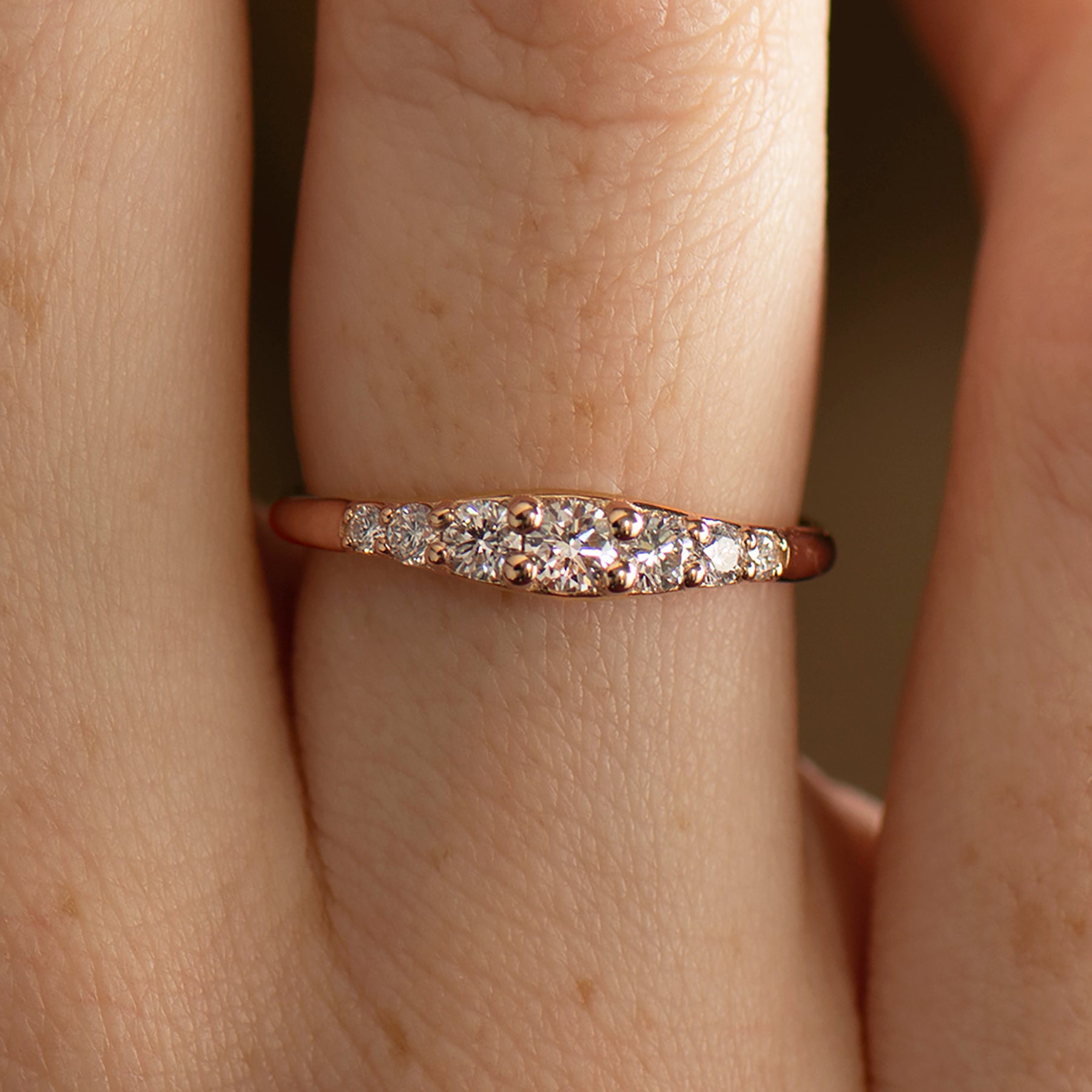 Dainty Engagement Ring