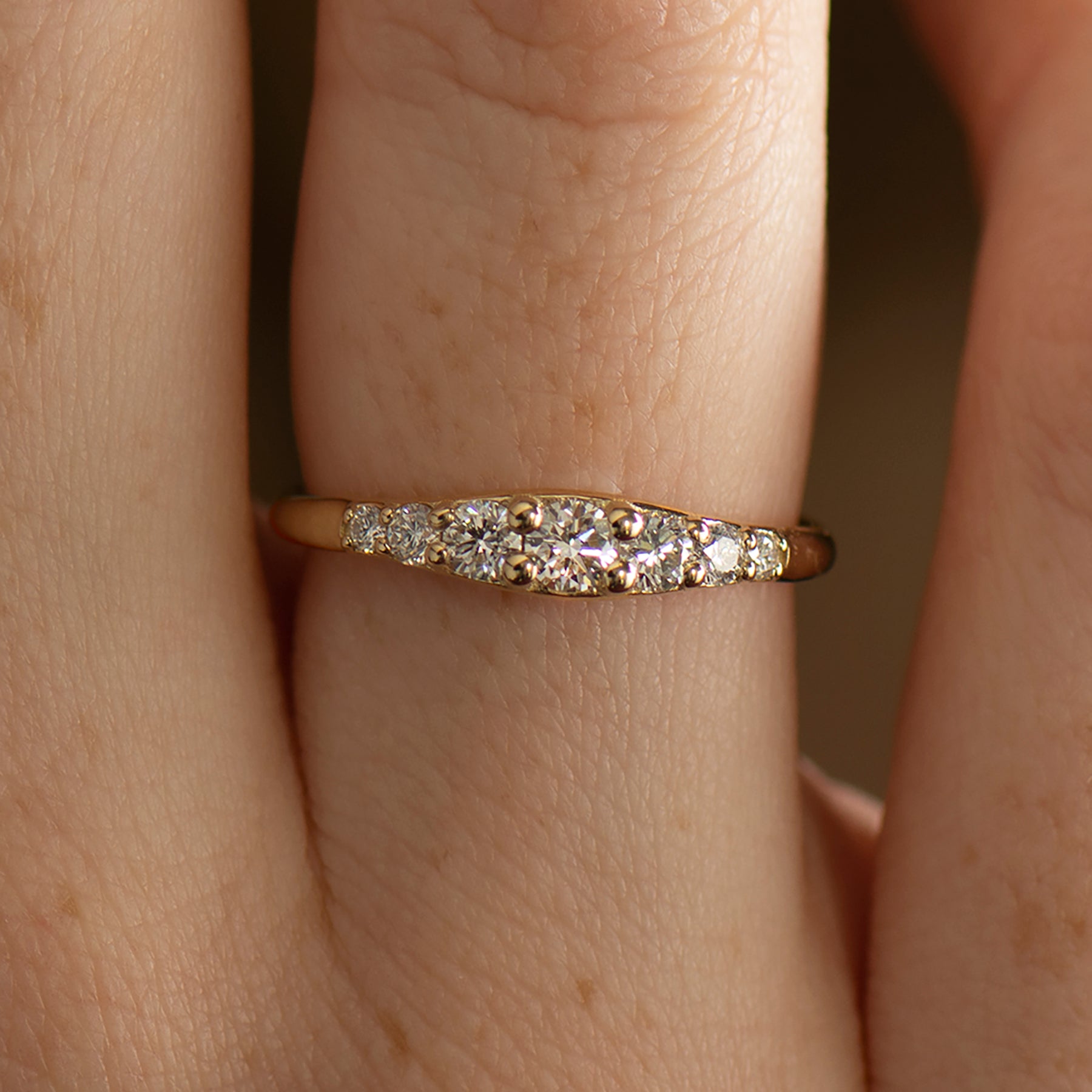 Dainty Engagement Ring