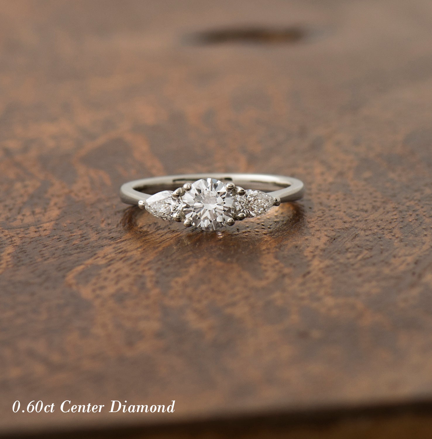 Three Stones Engagement Ring