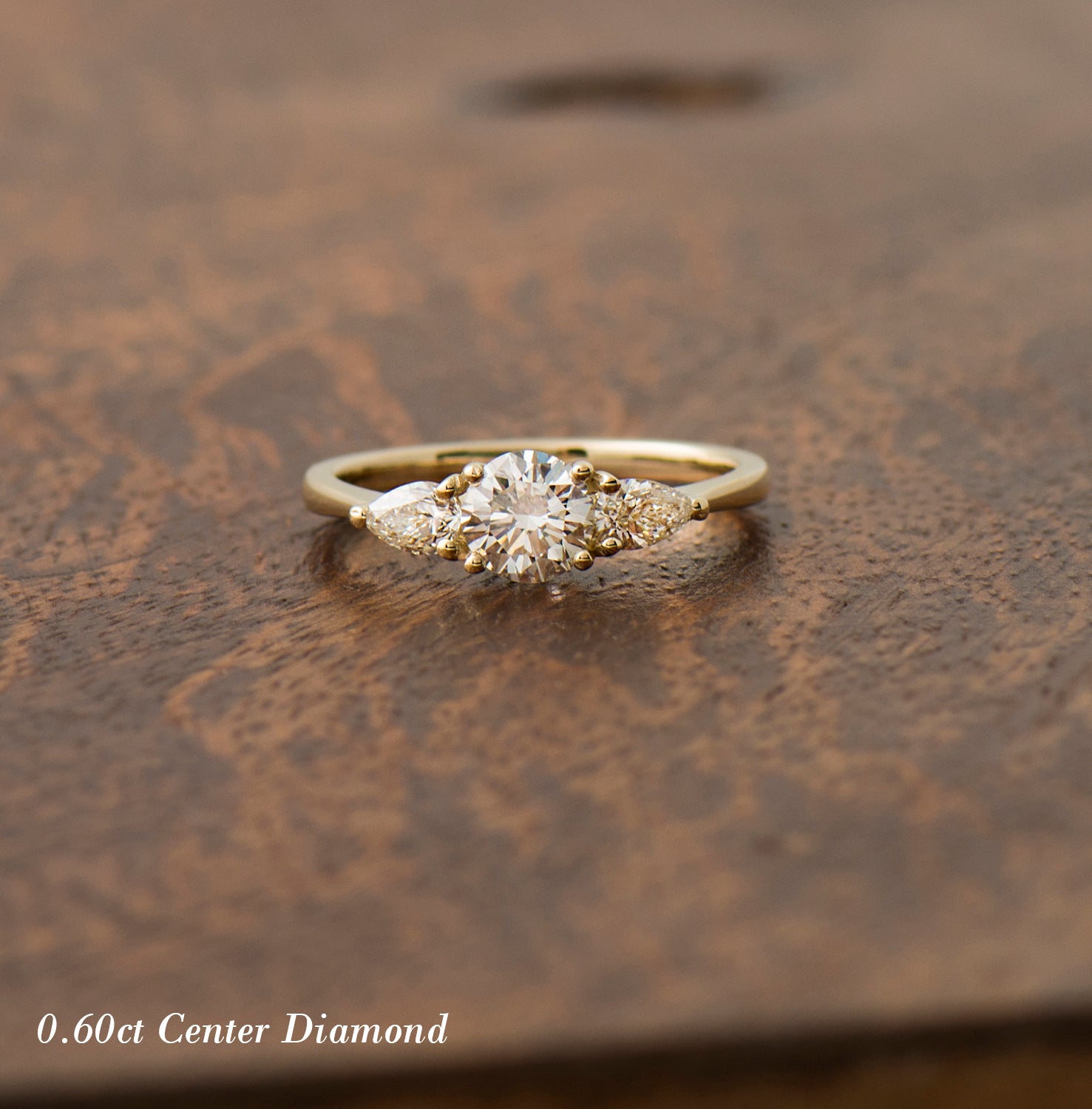 Three Stones Engagement Ring