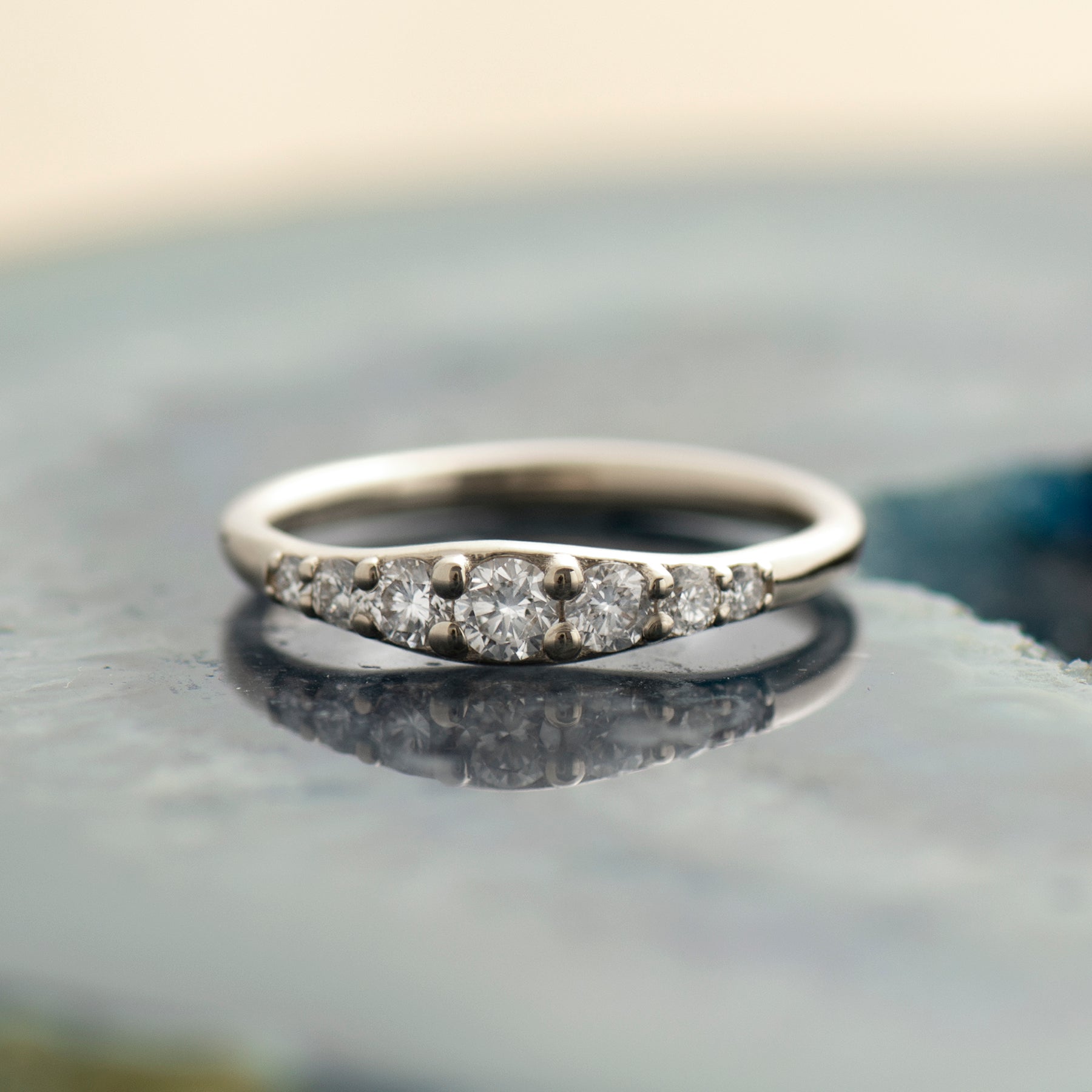 Dainty Engagement Ring