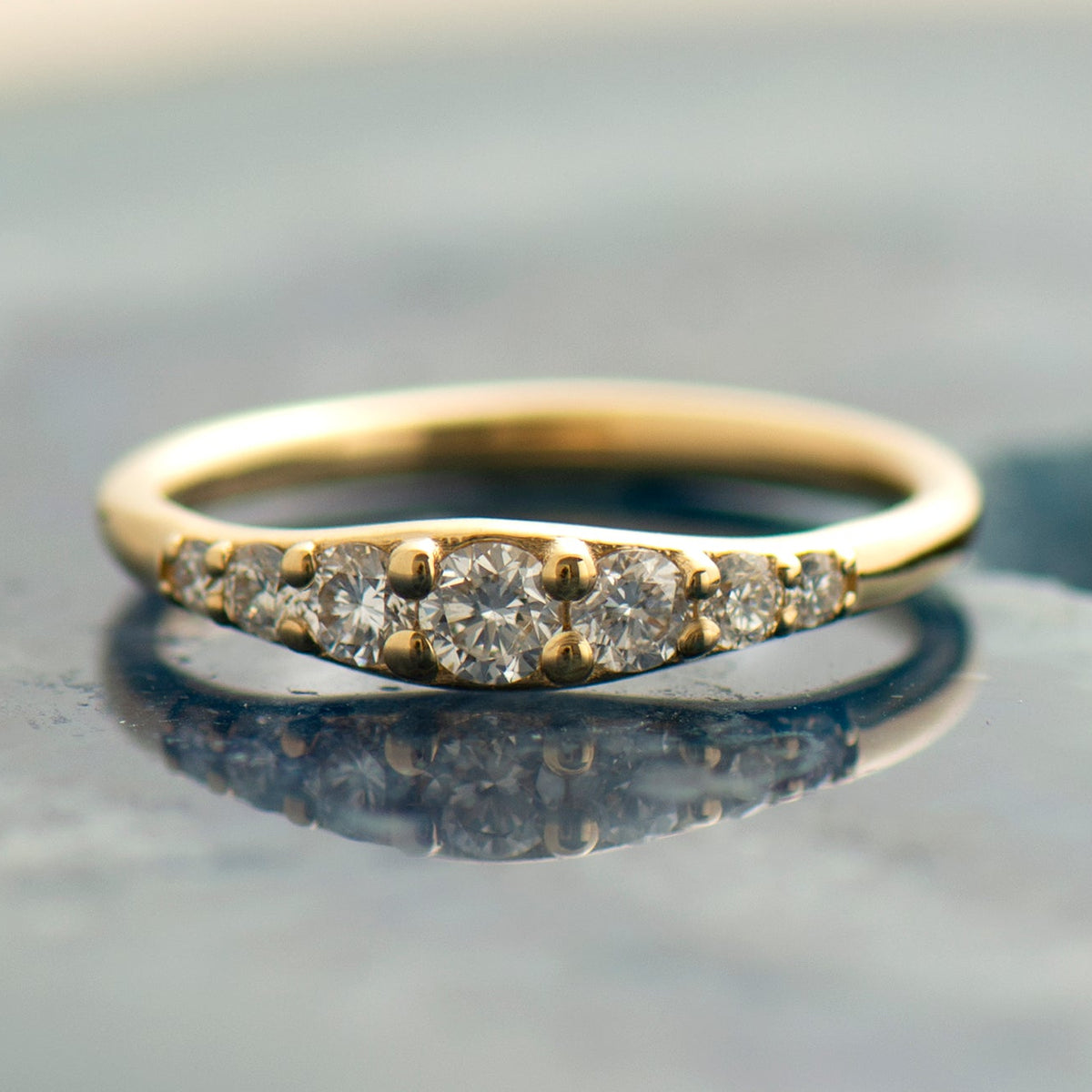 Dainty Engagement Ring