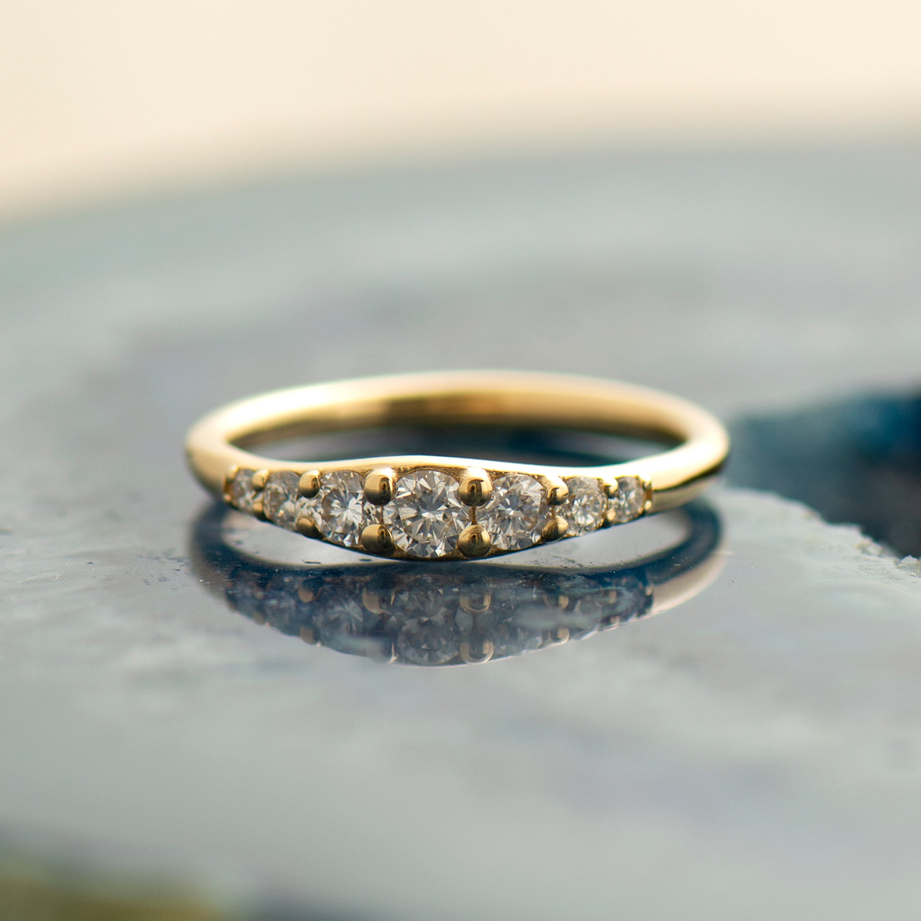 Dainty Engagement Ring