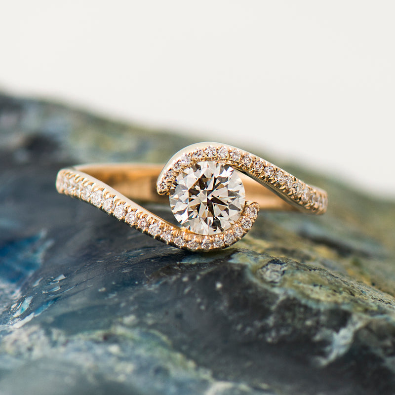 Rose Engagement Ring Trends 2018 Engagement Ring Designs 22k Rose