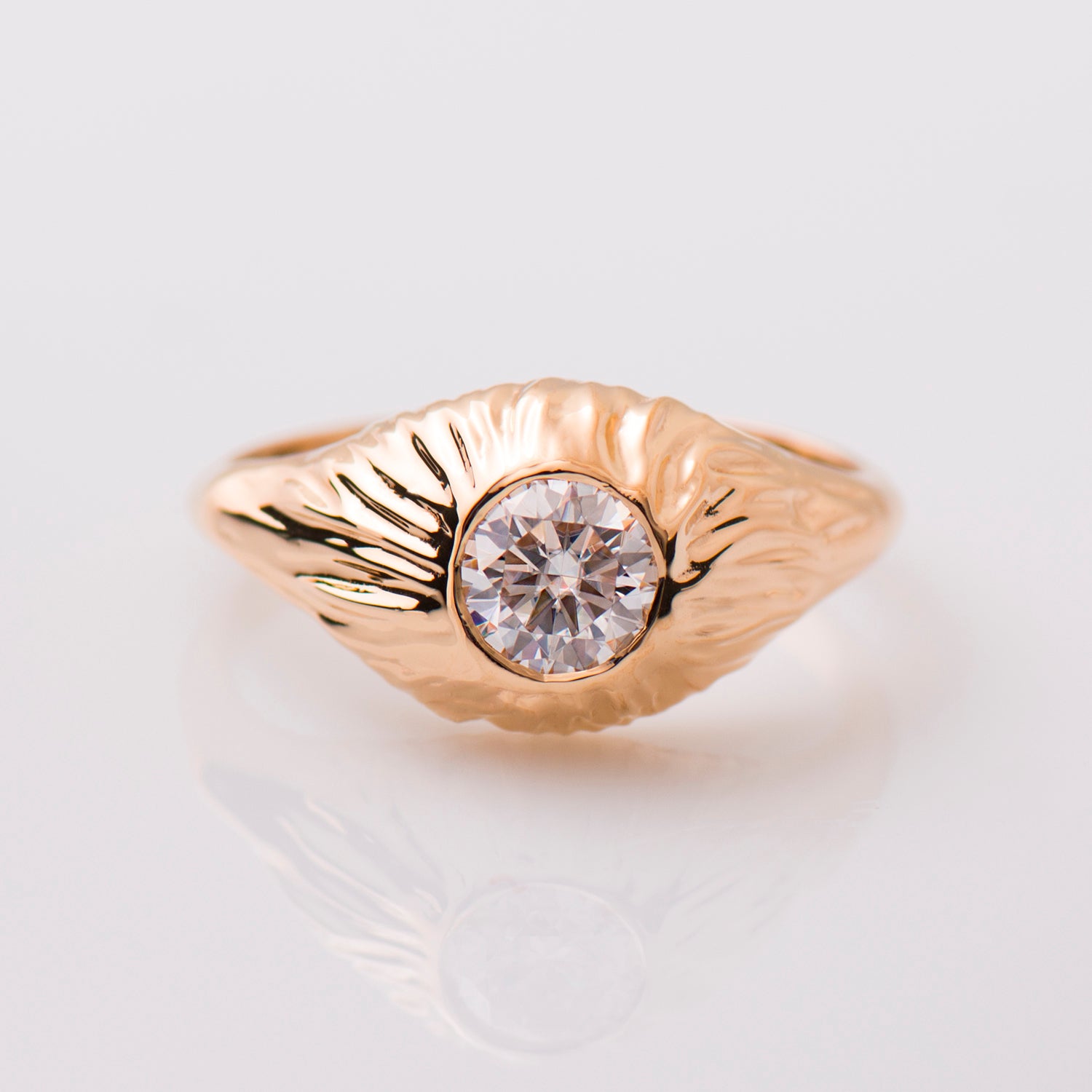 Volcano Diamond Ring