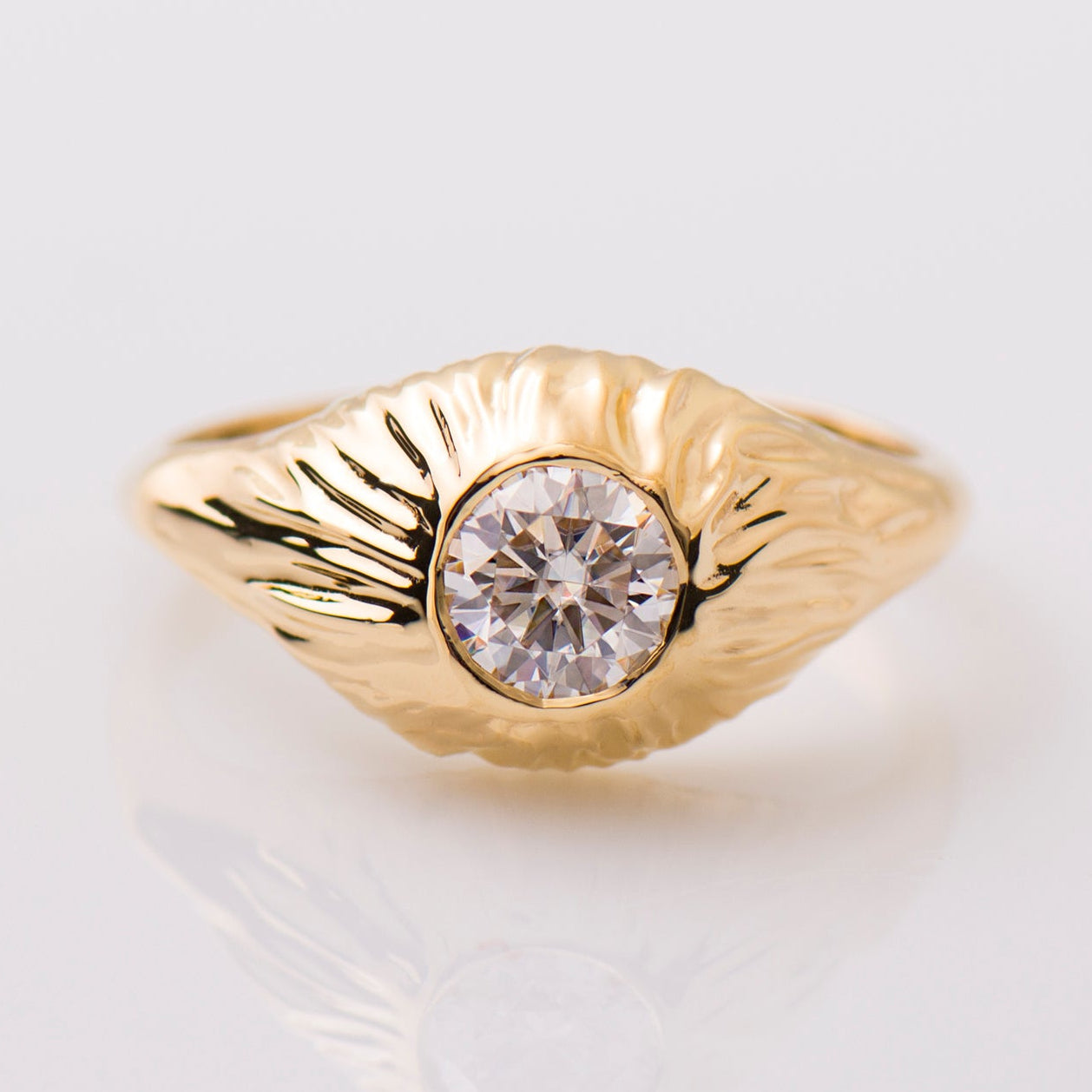 Volcano Diamond Ring