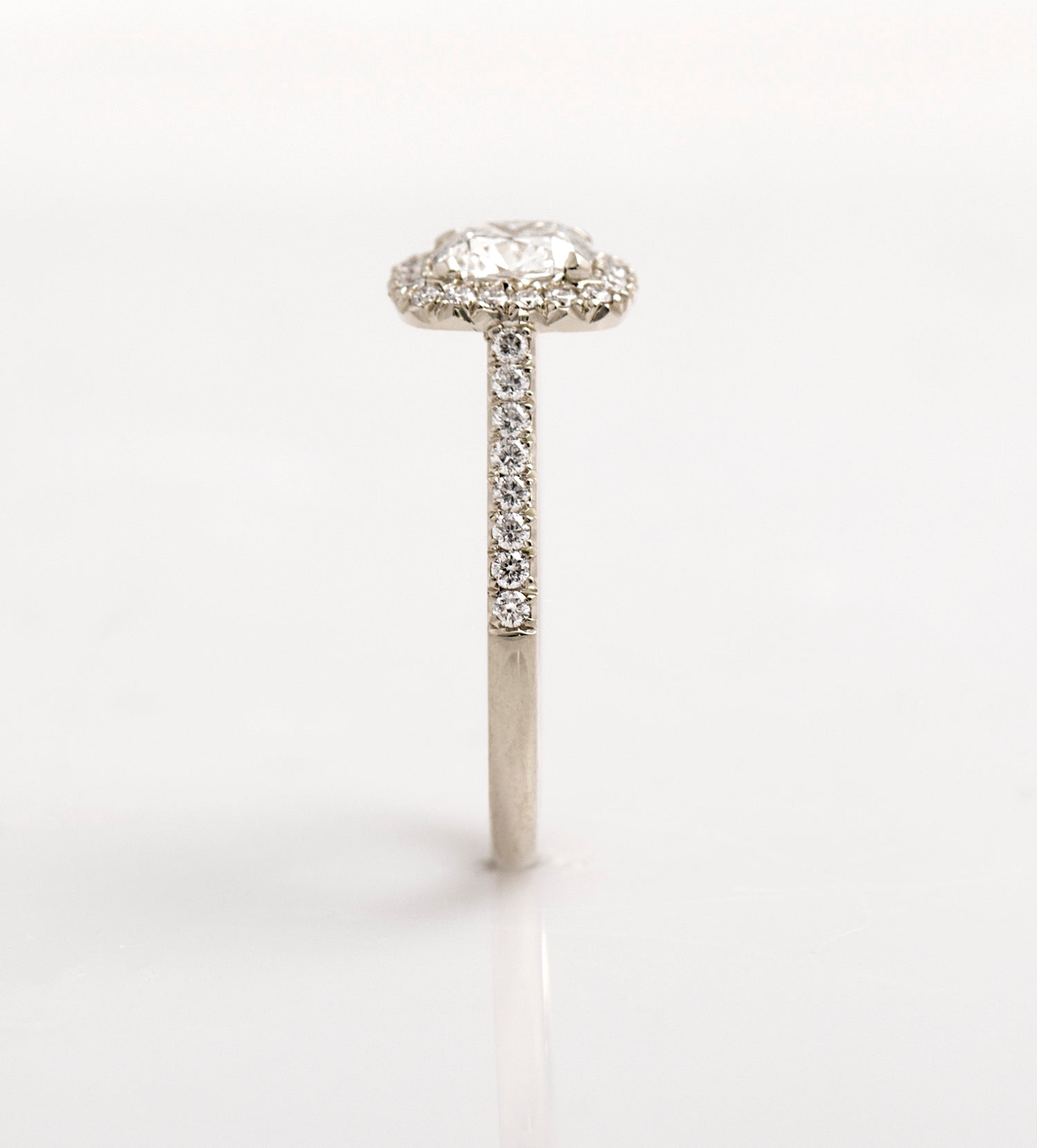 The Cushion Halo Ring