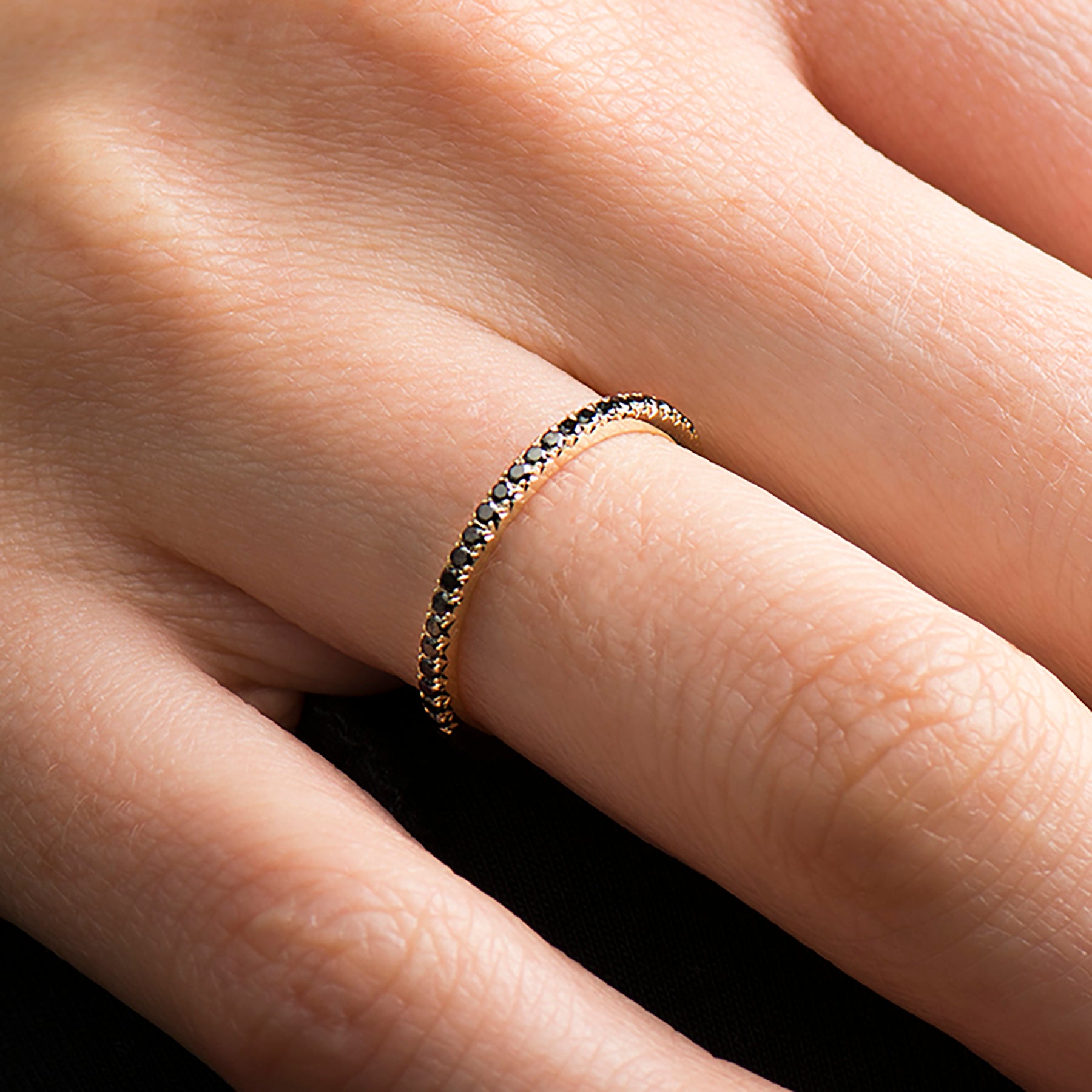 Black Diamond Ring