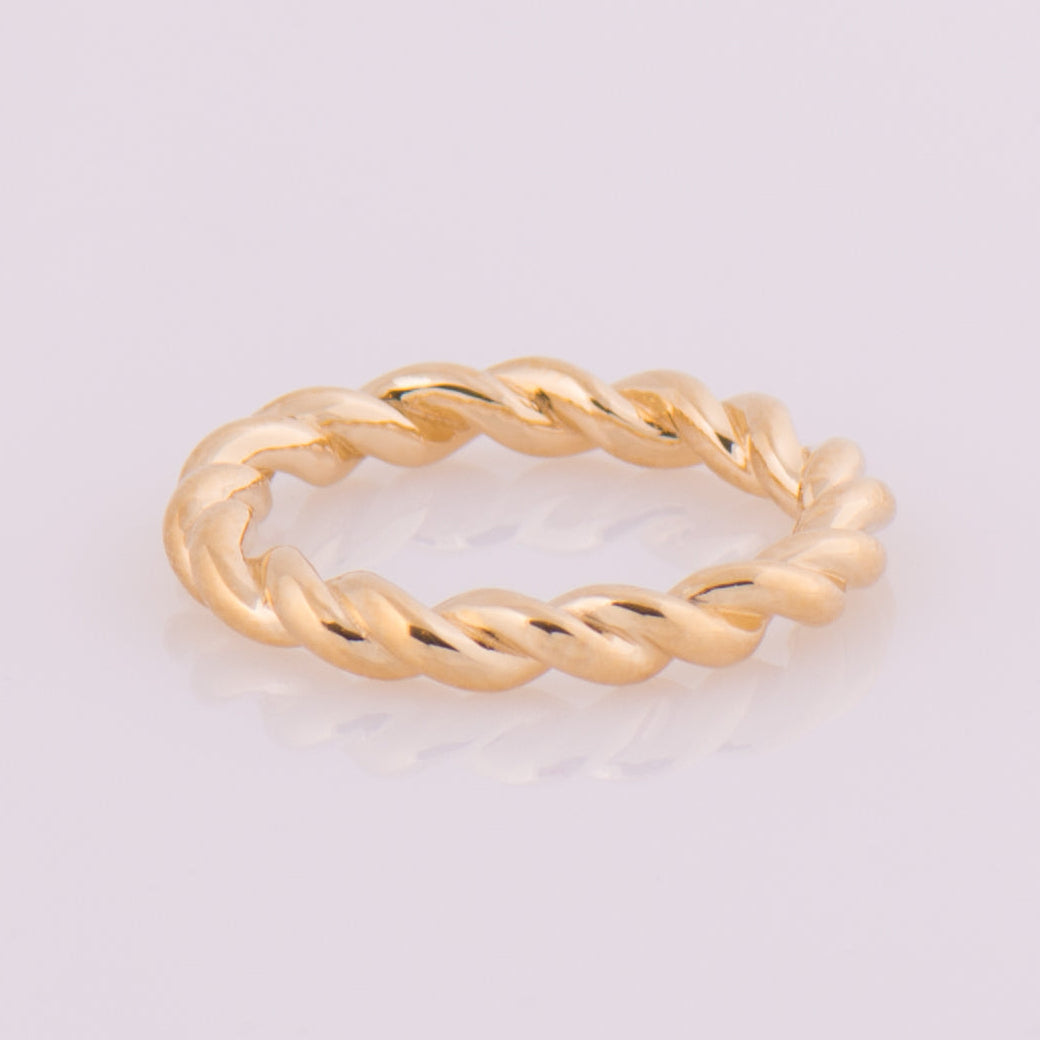 3 MM Braided Ring