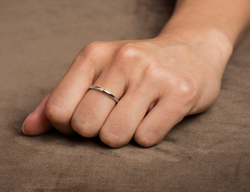 Half carat diamond engagement ring. 2mm milgrain wedding band. | Milgrain wedding  bands, Engagement rings, Diamond engagement rings