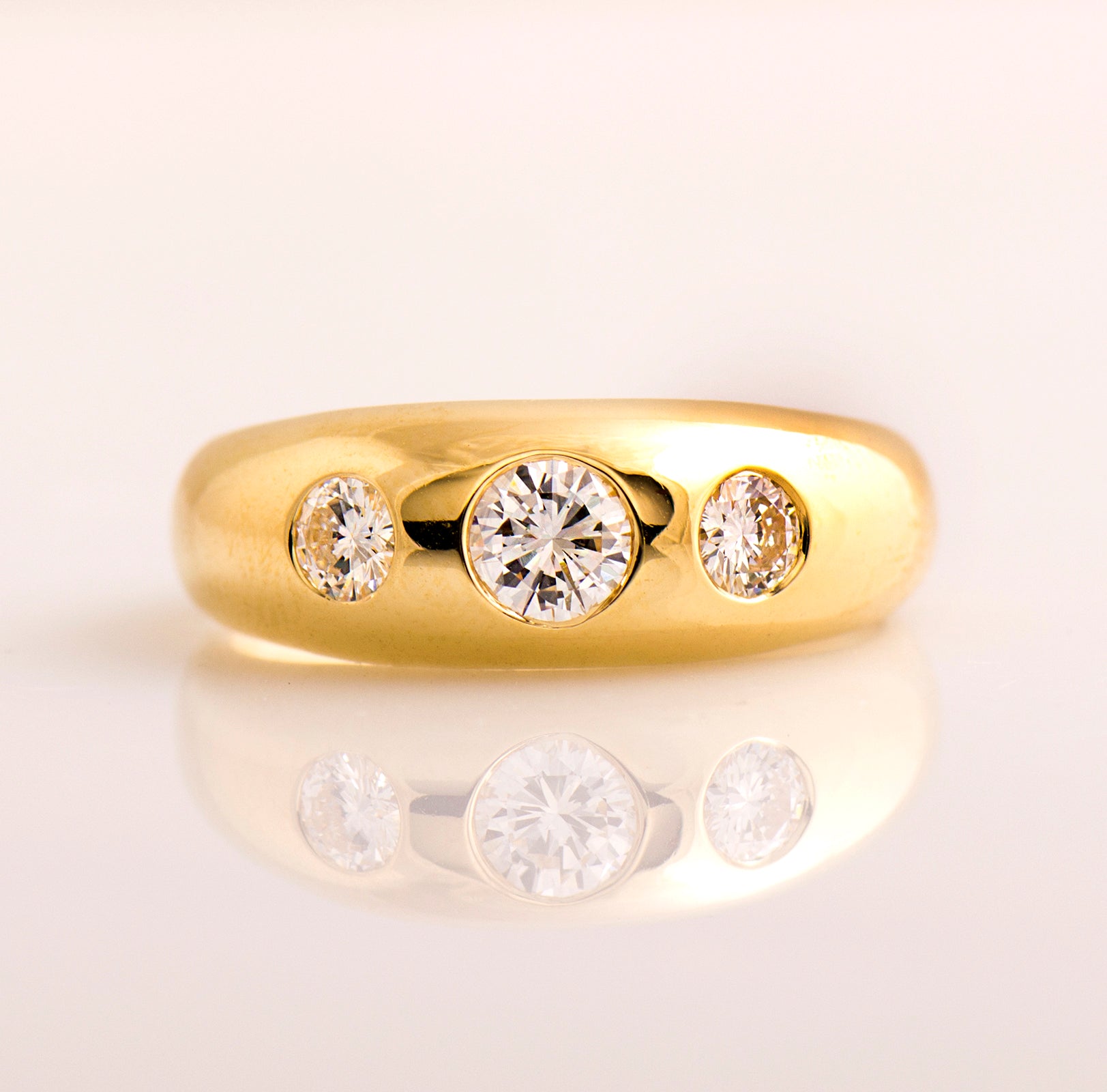 Bombe Engagement Ring - Large