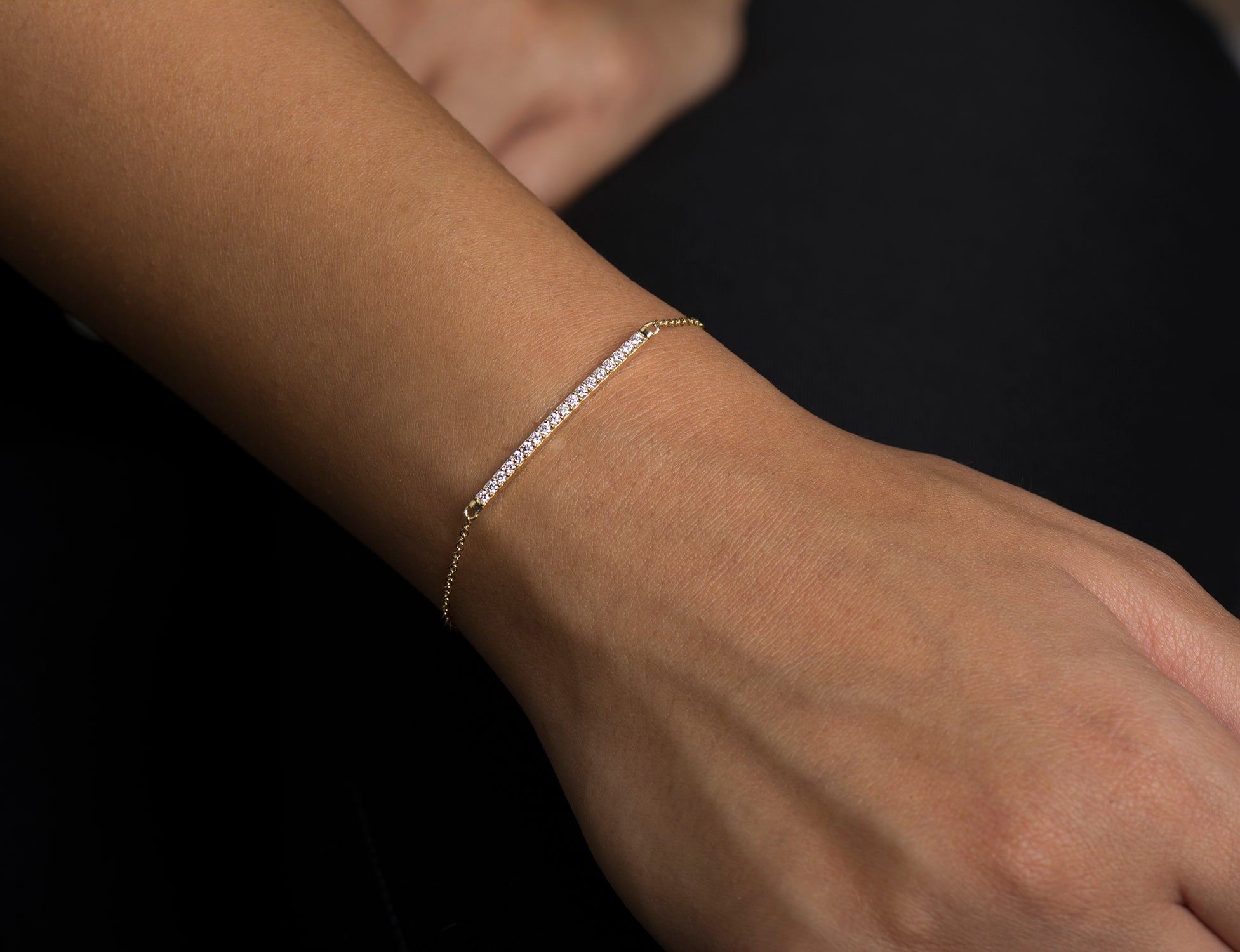 Bar Diamonds Bracelet