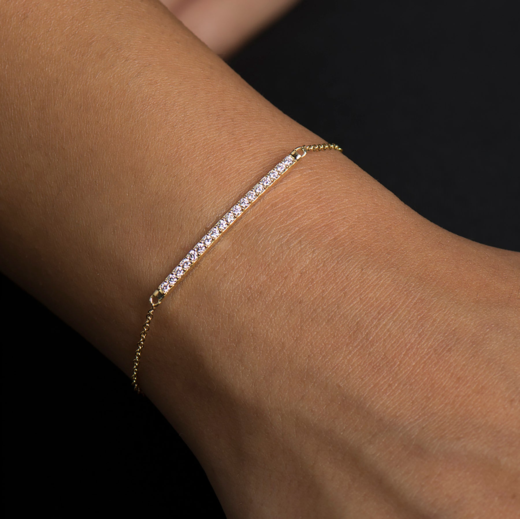 Bar Diamonds Bracelet