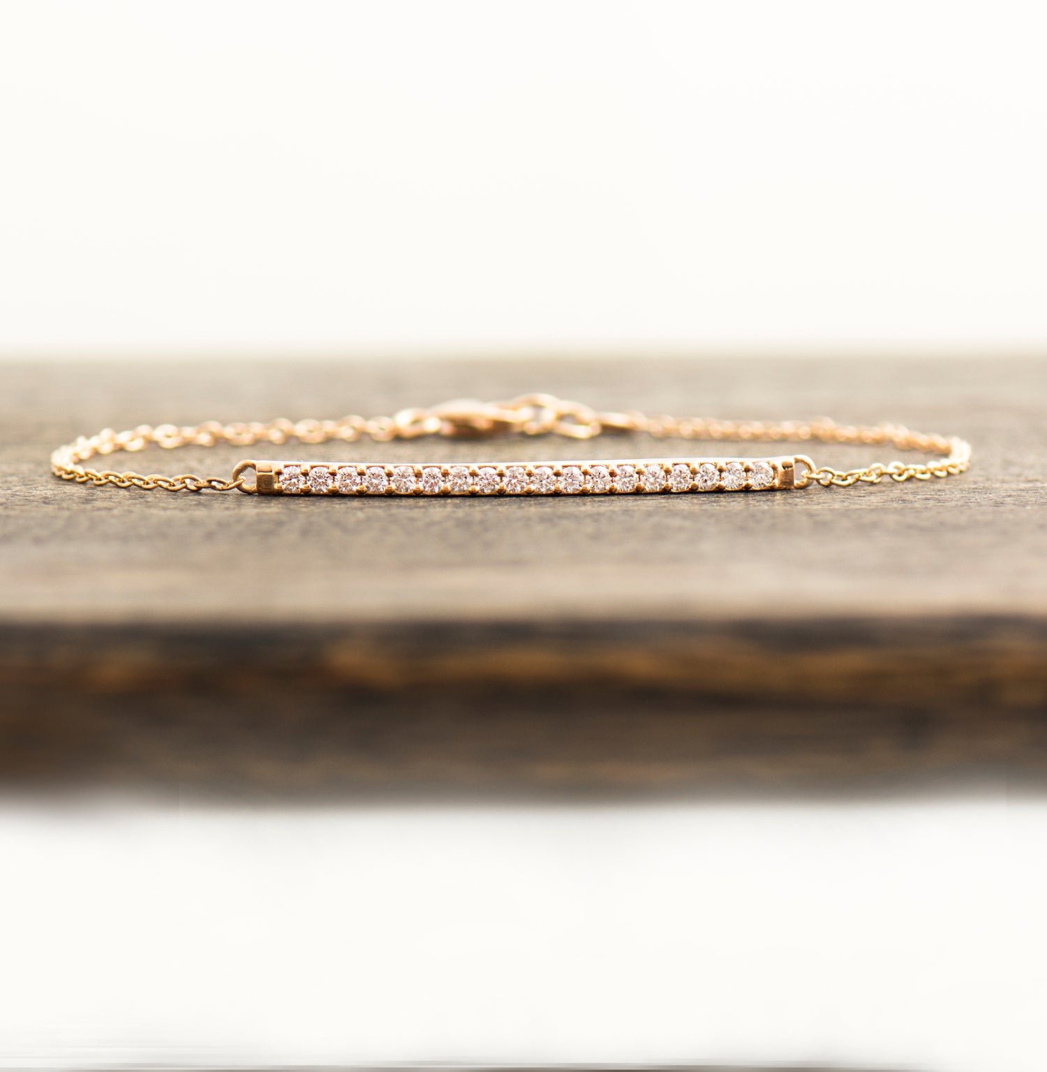 Bar Diamonds Bracelet