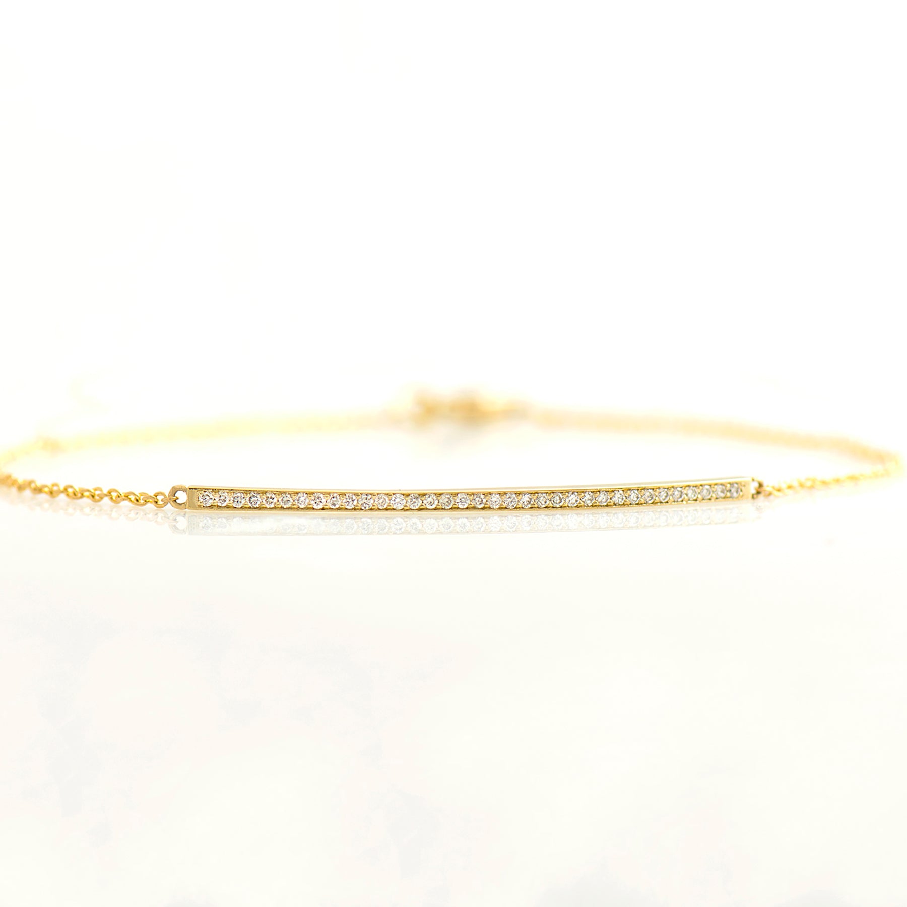 Skinny Bar Diamonds Bracelet