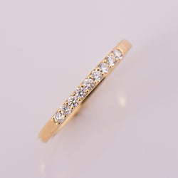 2 mm 9 Diamonds Ring