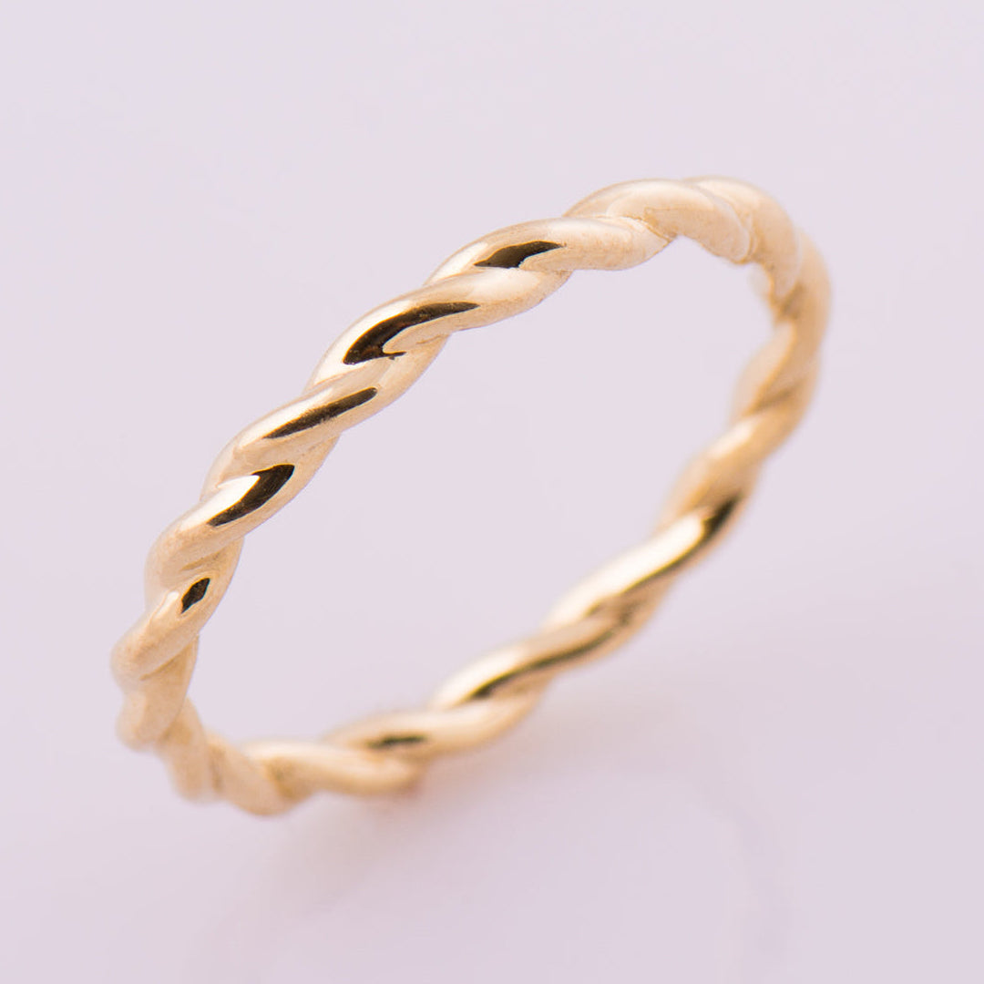 2 MM Braided Ring