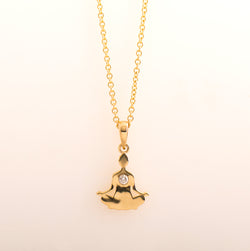 Yoga Gold Necklace