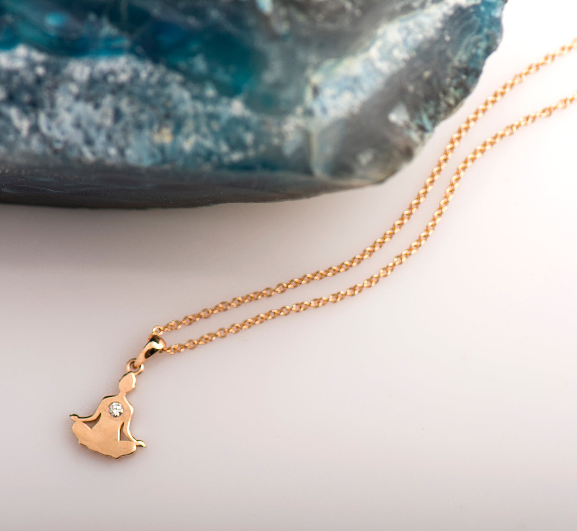 Yoga Gold Necklace