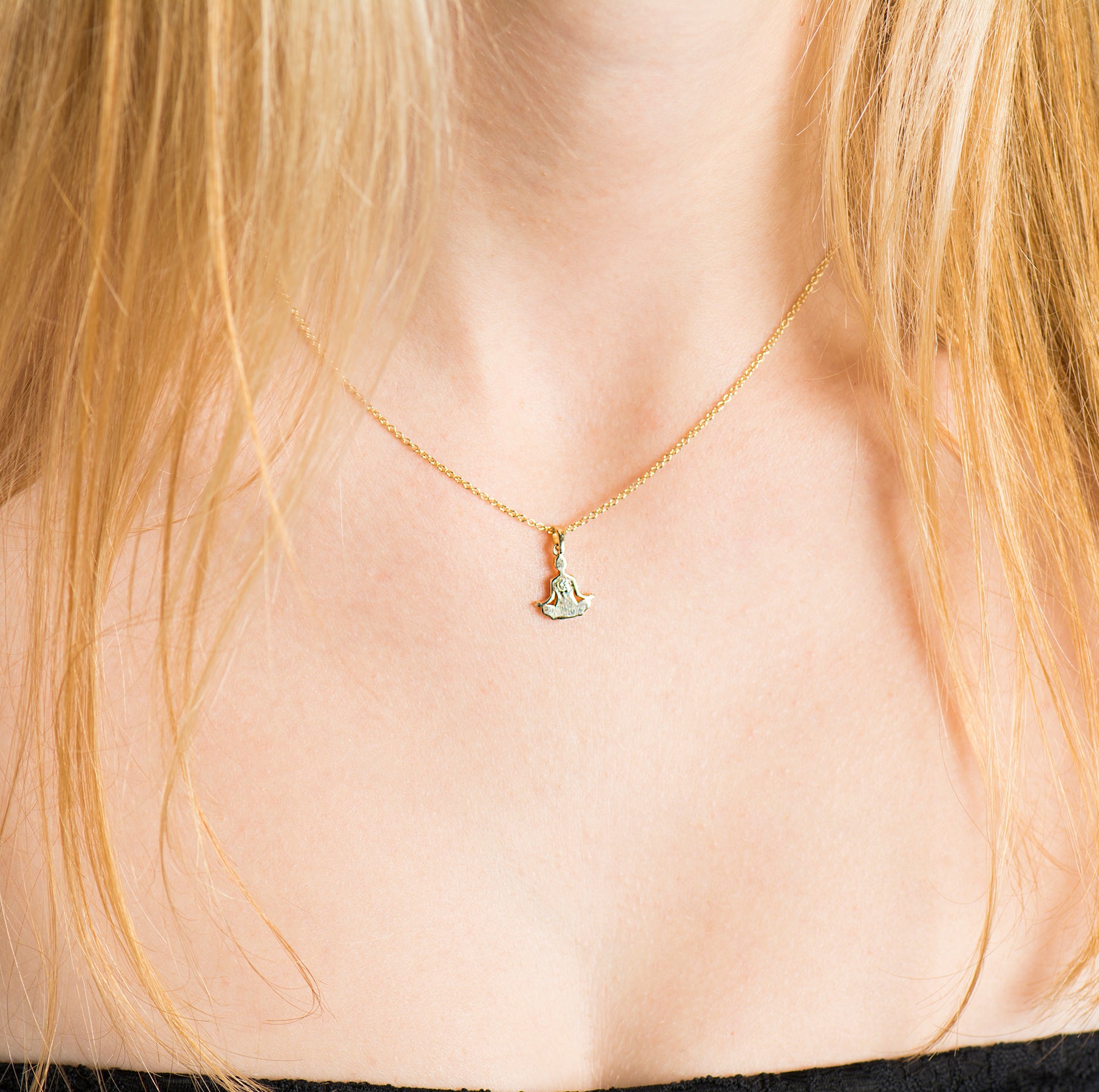 Yoga Gold Necklace