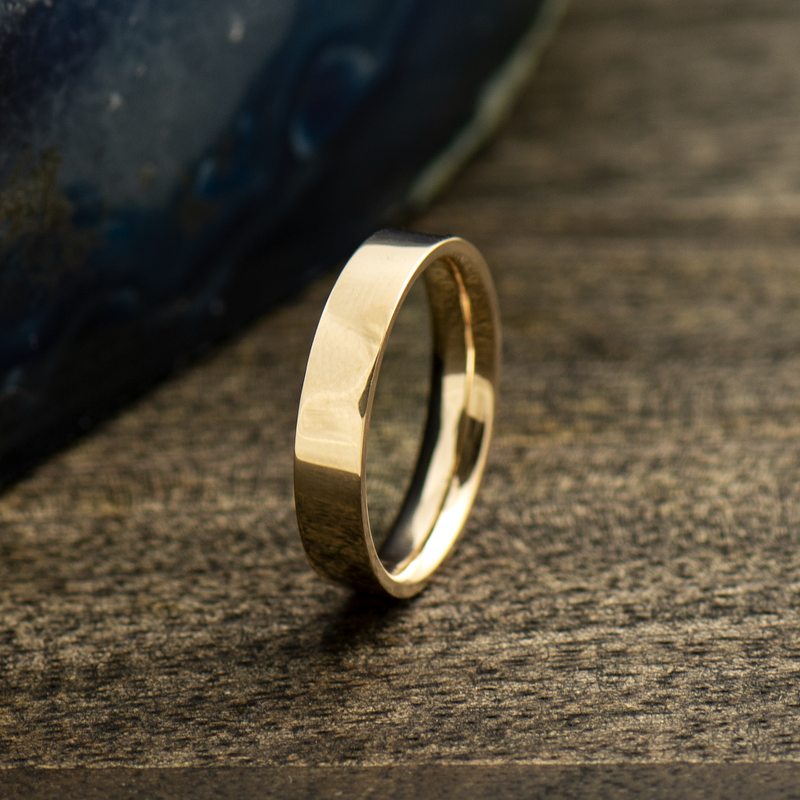 D shape Wedding Ring Wedding Rings Nir Oliva Jewelry