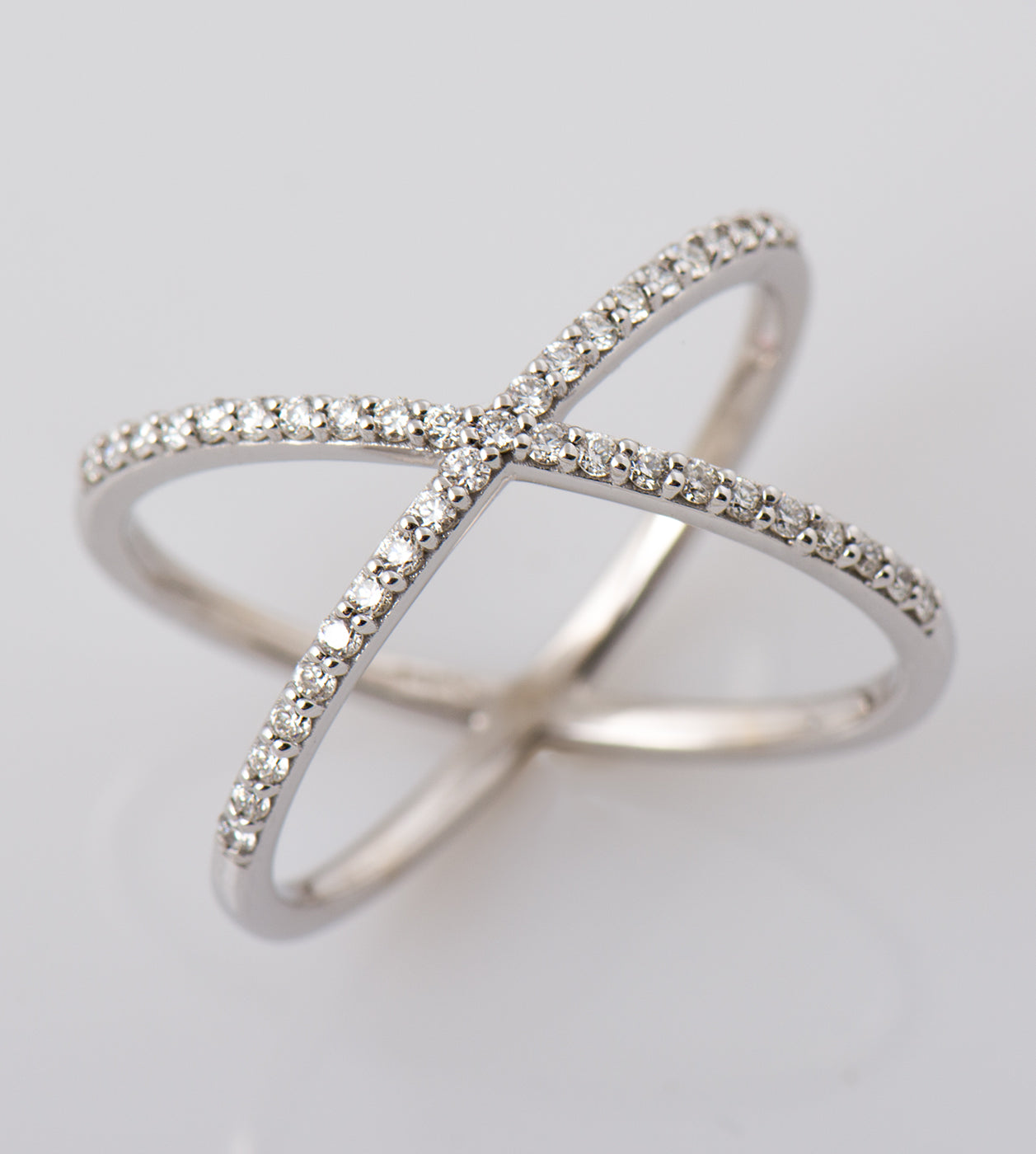 X Diamond Ring