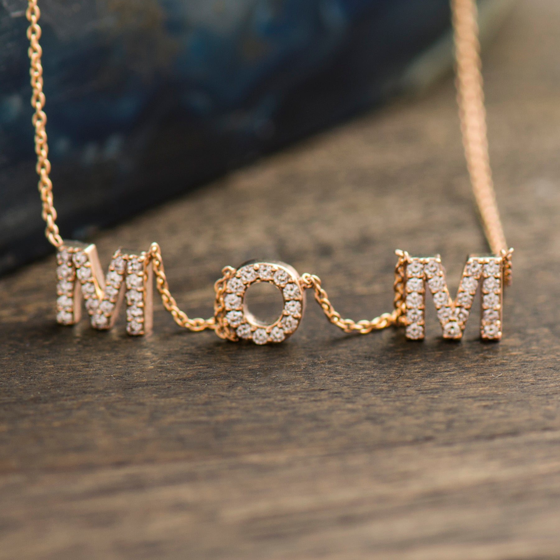 Gold Mom on sale Necklace