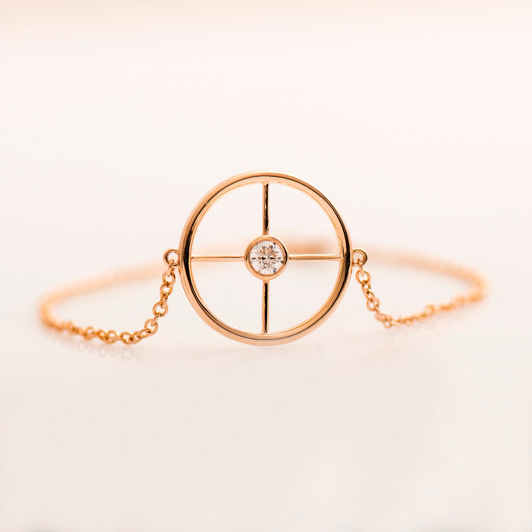 Circle Diamond Bracelet