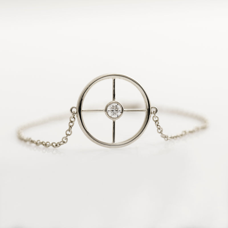 Circle Diamond Bracelet