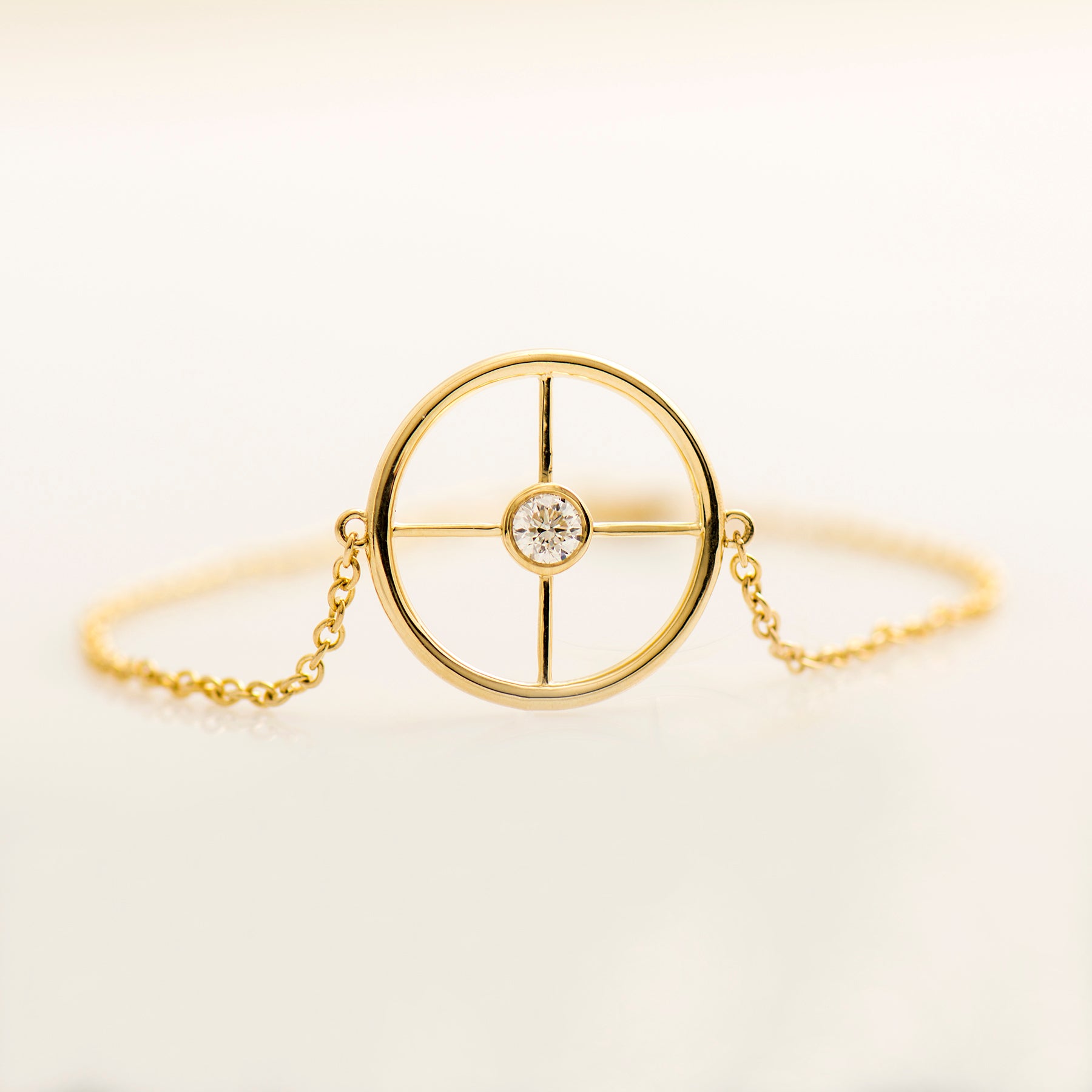 Circle Diamond Bracelet