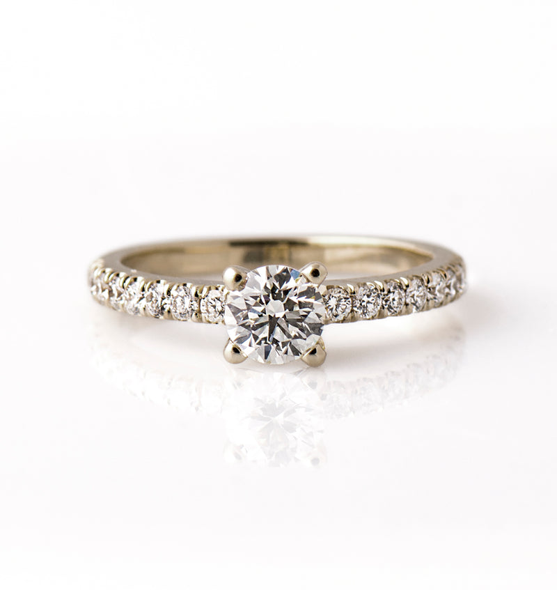 Classic Diamonds Engagement Ring