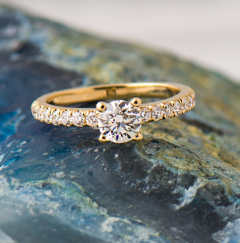 Pave Dome Ring | Verstolo
