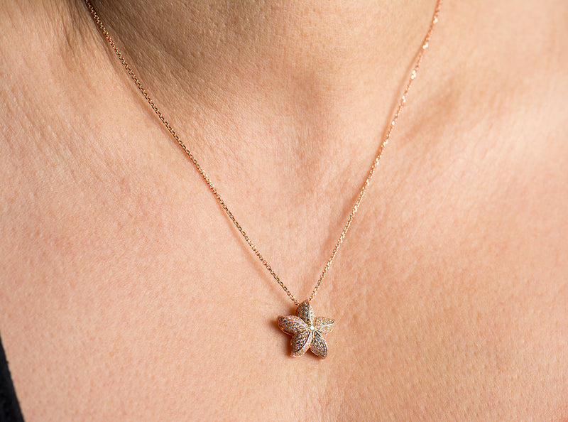 Starfish Diamonds Necklace
