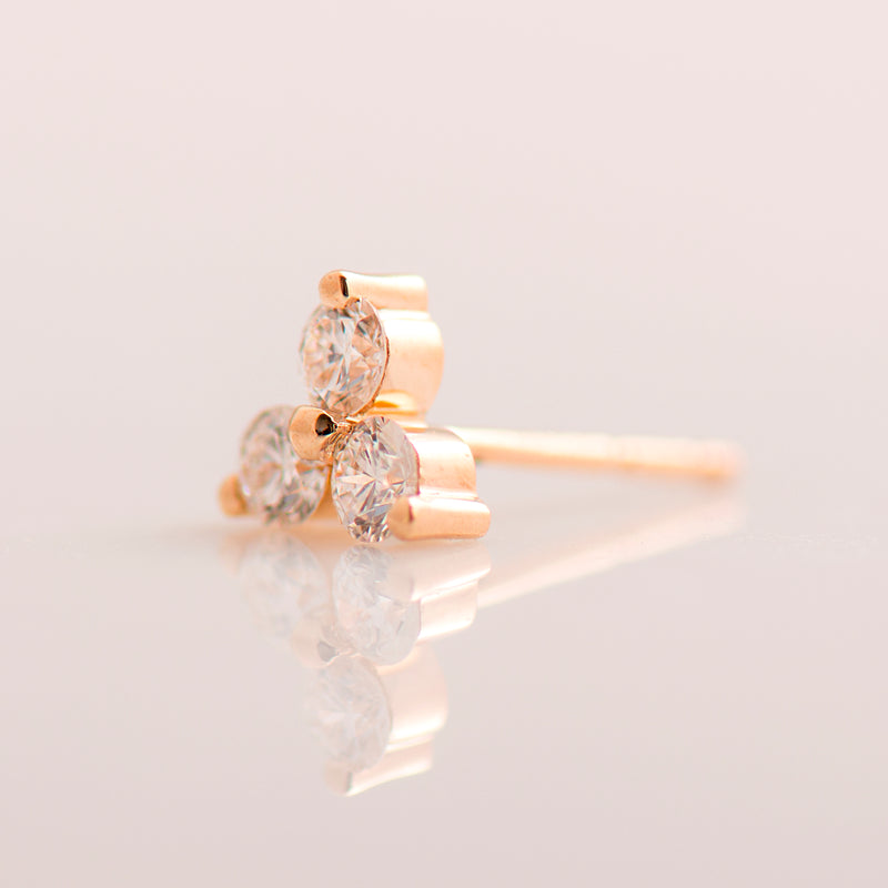 Trio Diamond Earrings