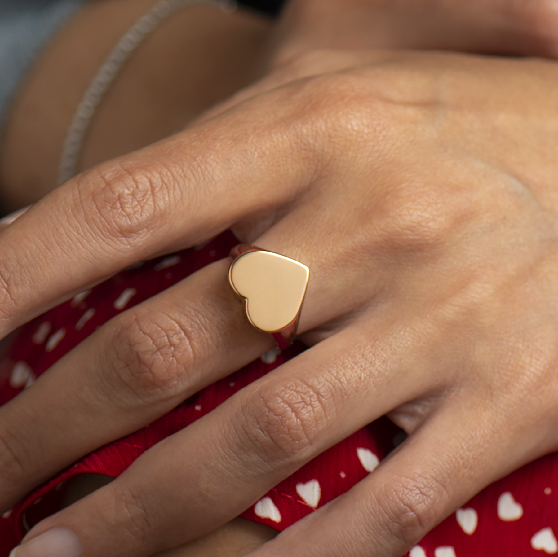 Heart Signet Ring