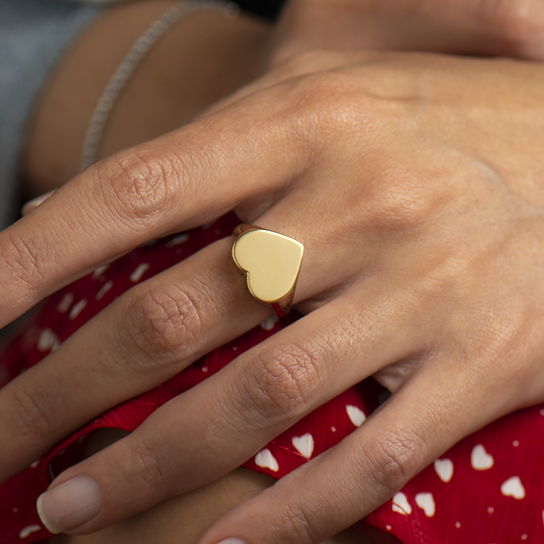 Heart Signet Ring