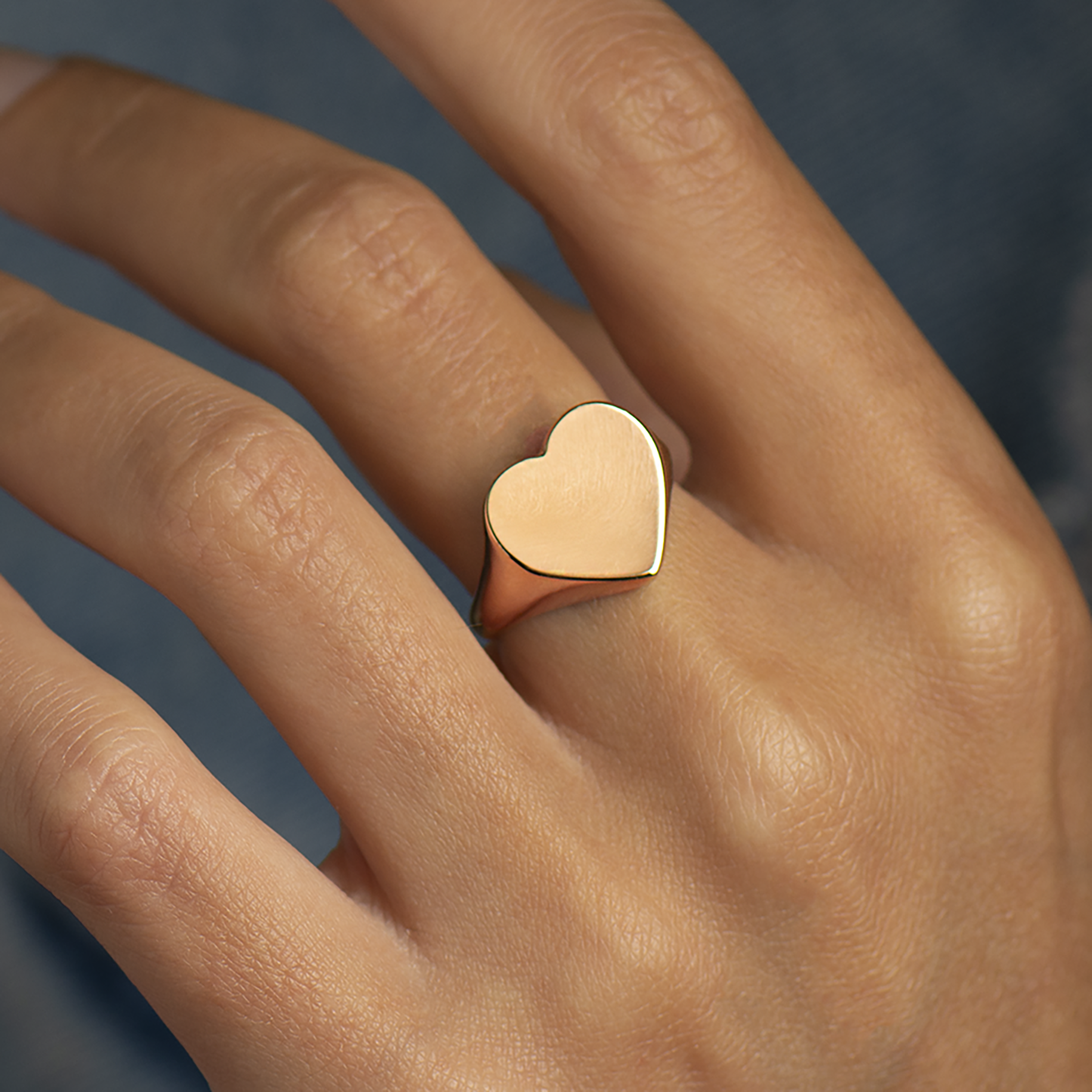 Heart Signet Ring