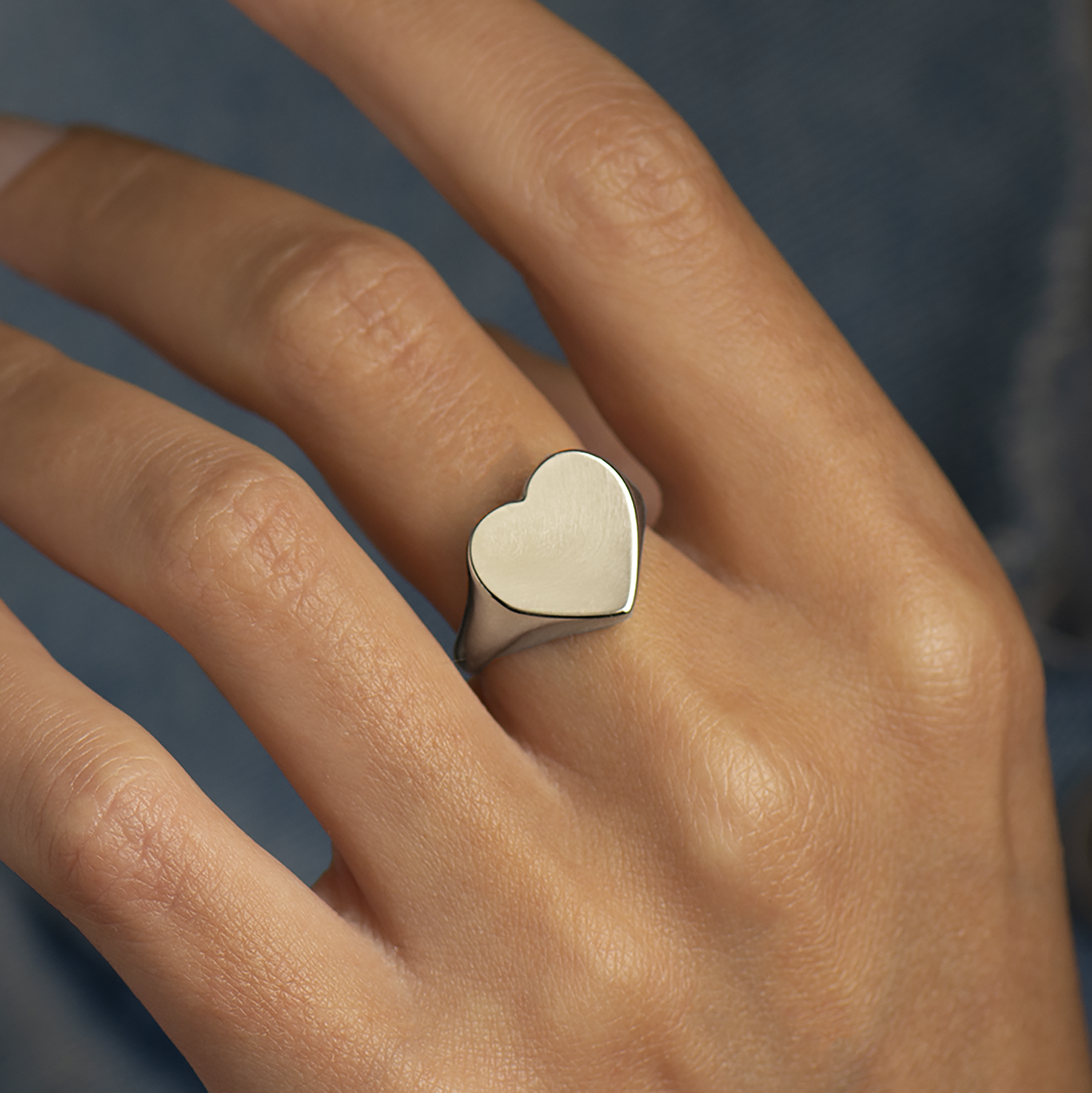 Heart Signet Ring