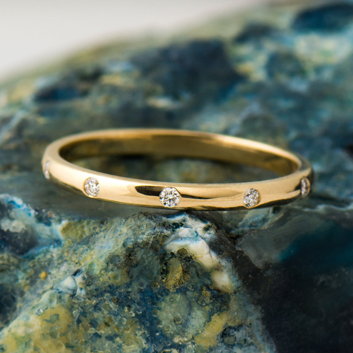 2 mm Evenly Spaced Eternity Diamond Ring
