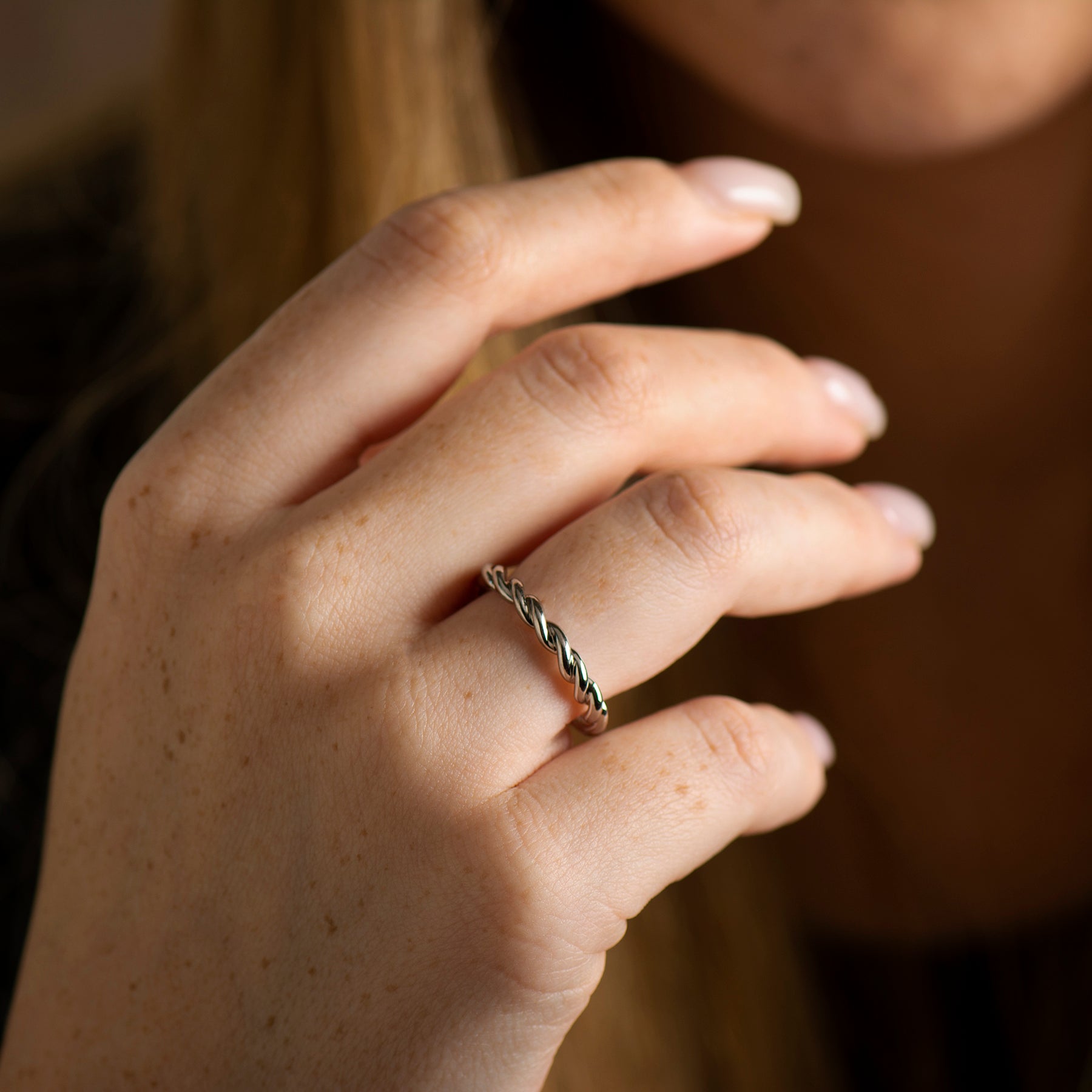 3 MM Braided Ring