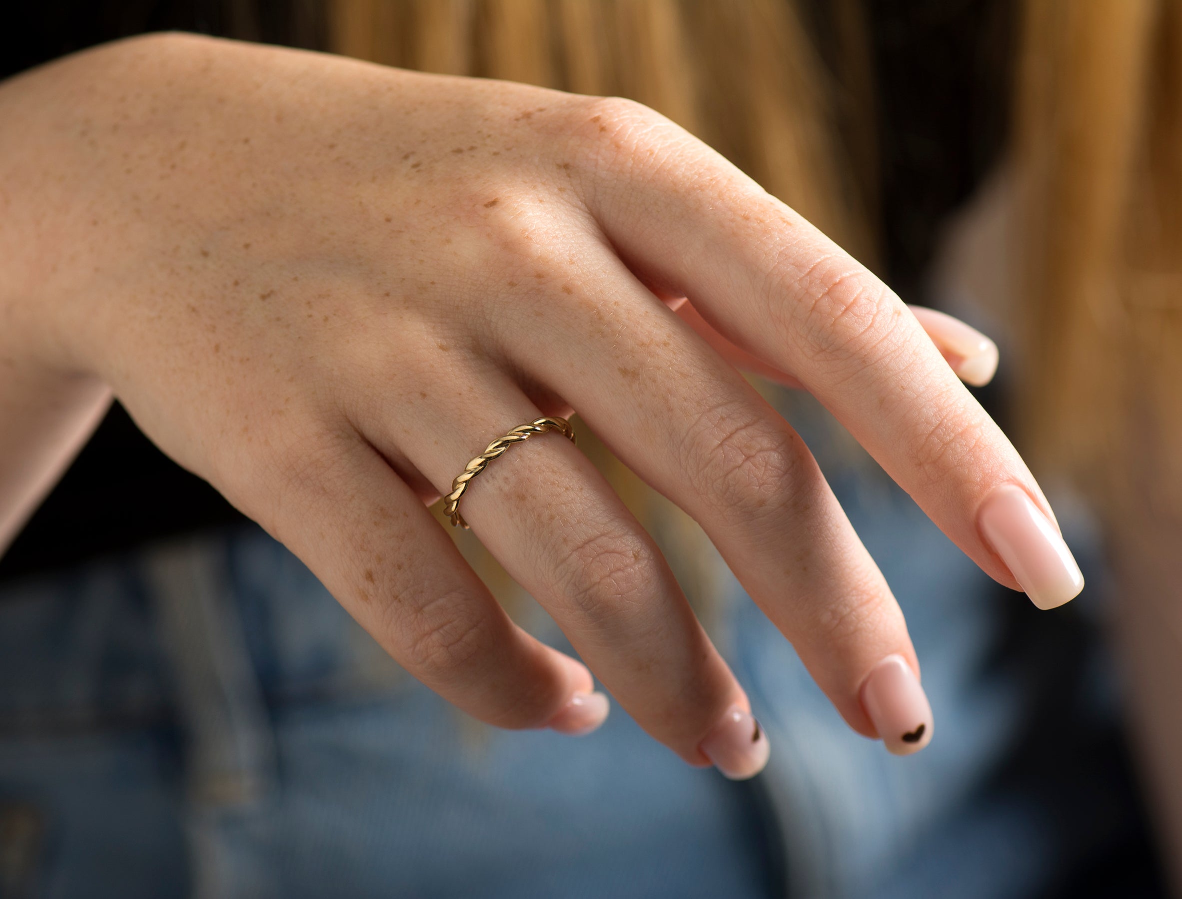 2 MM Braided Ring