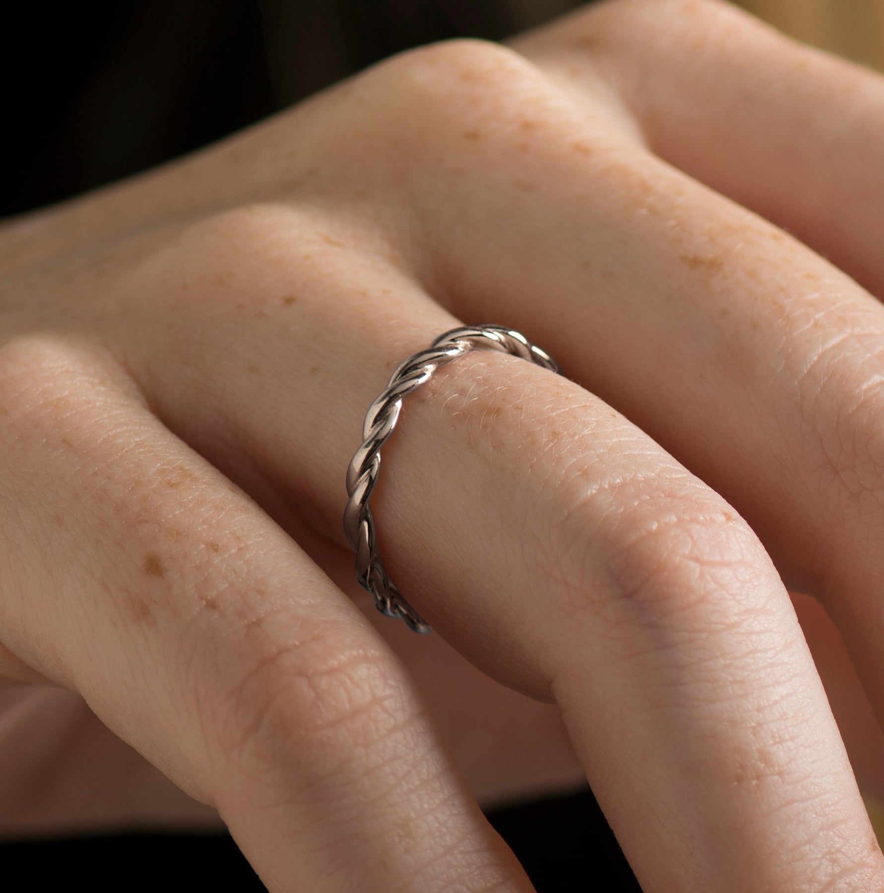 2 MM Braided Ring