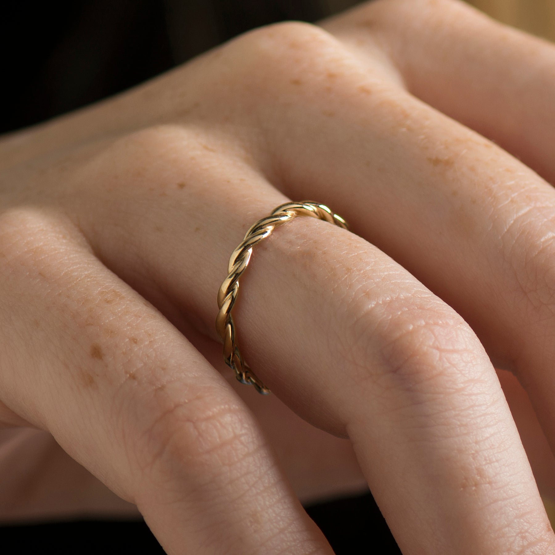 2 MM Braided Ring