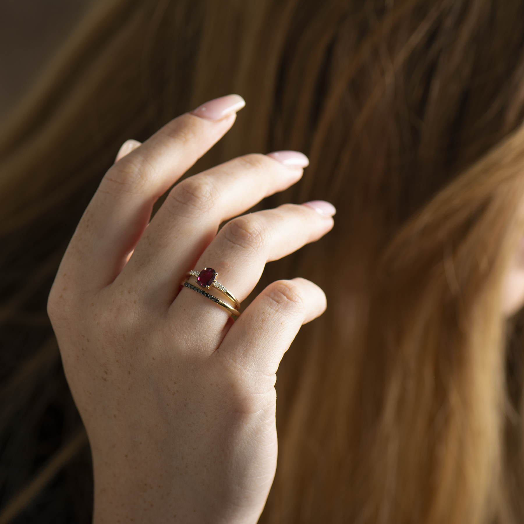 Ruby Engagement Ring