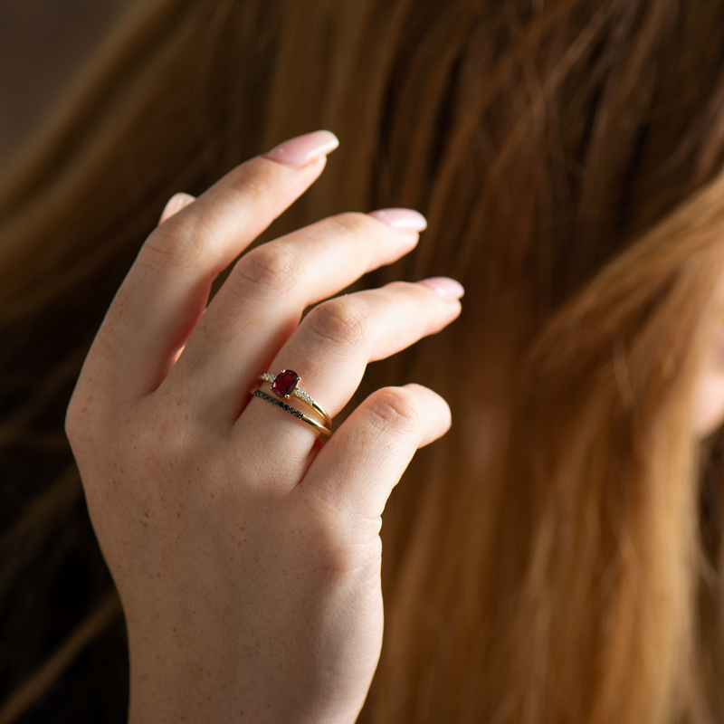 Ruby Engagement Ring