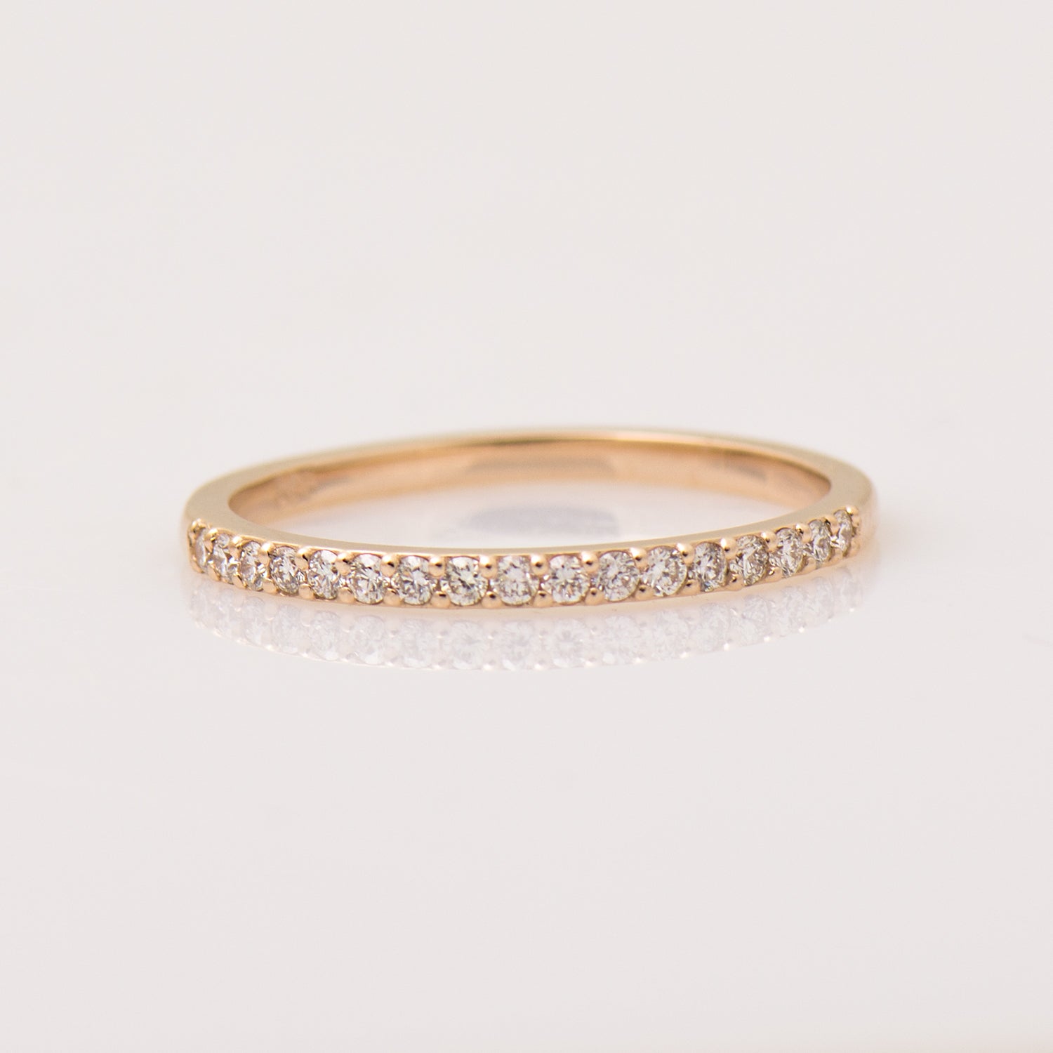 1.5 mm Pave Stack Ring